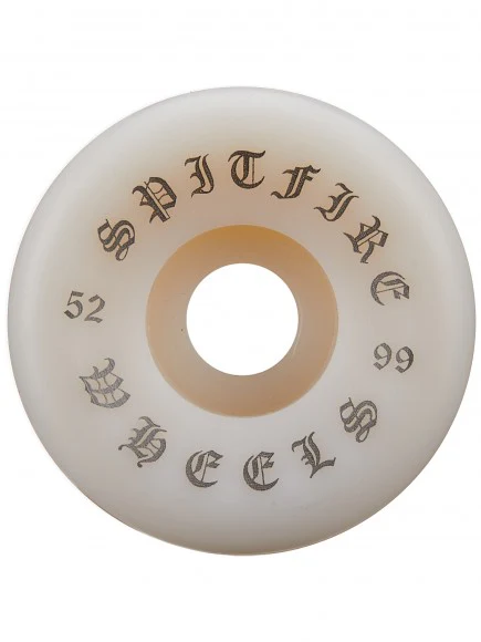 Spitfire Wheels OG Classic 54mm 99a - White/Silver (Set of 4) - Image 2