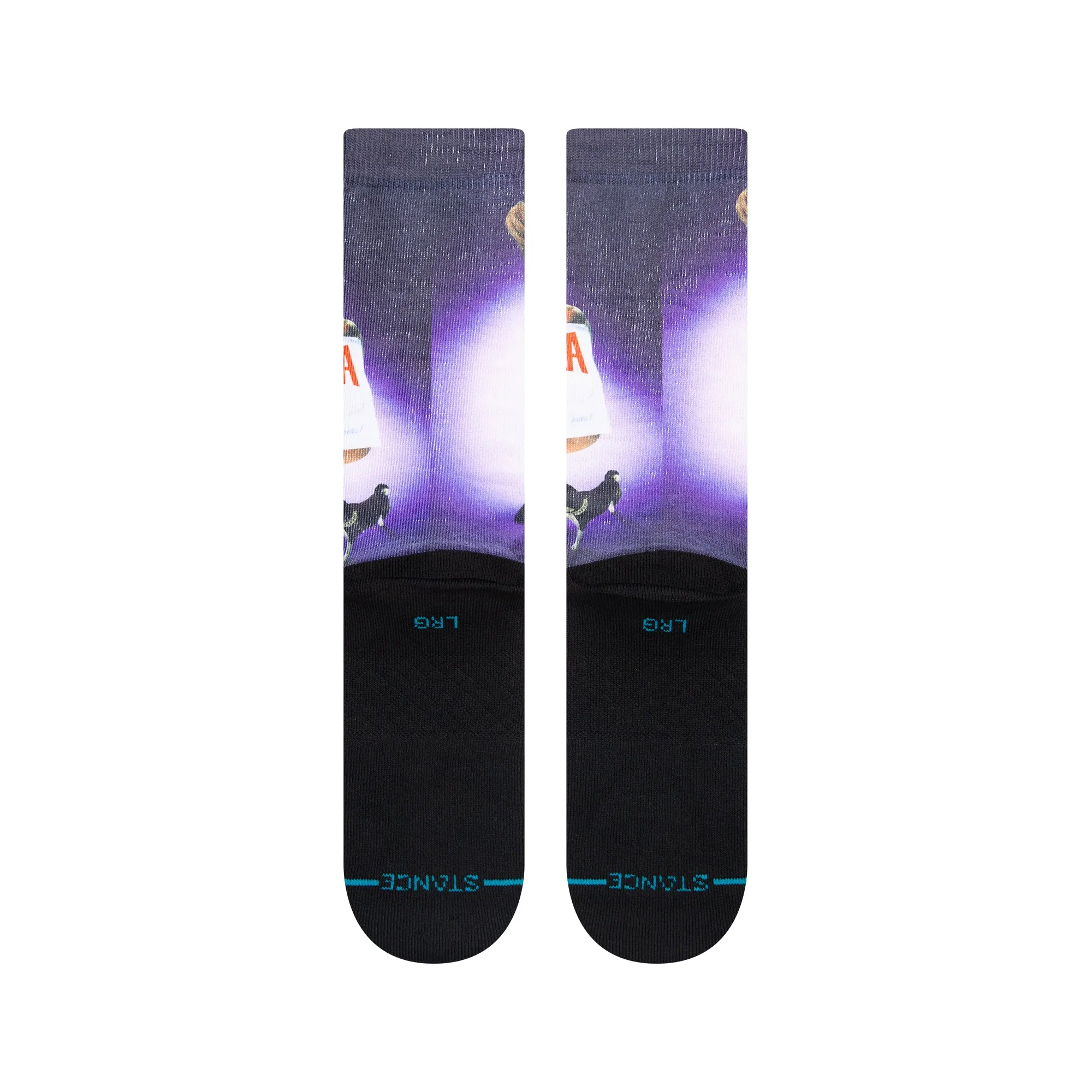 Stance Ace Ventura Pet Detective Crew Socks - Black - Image 3
