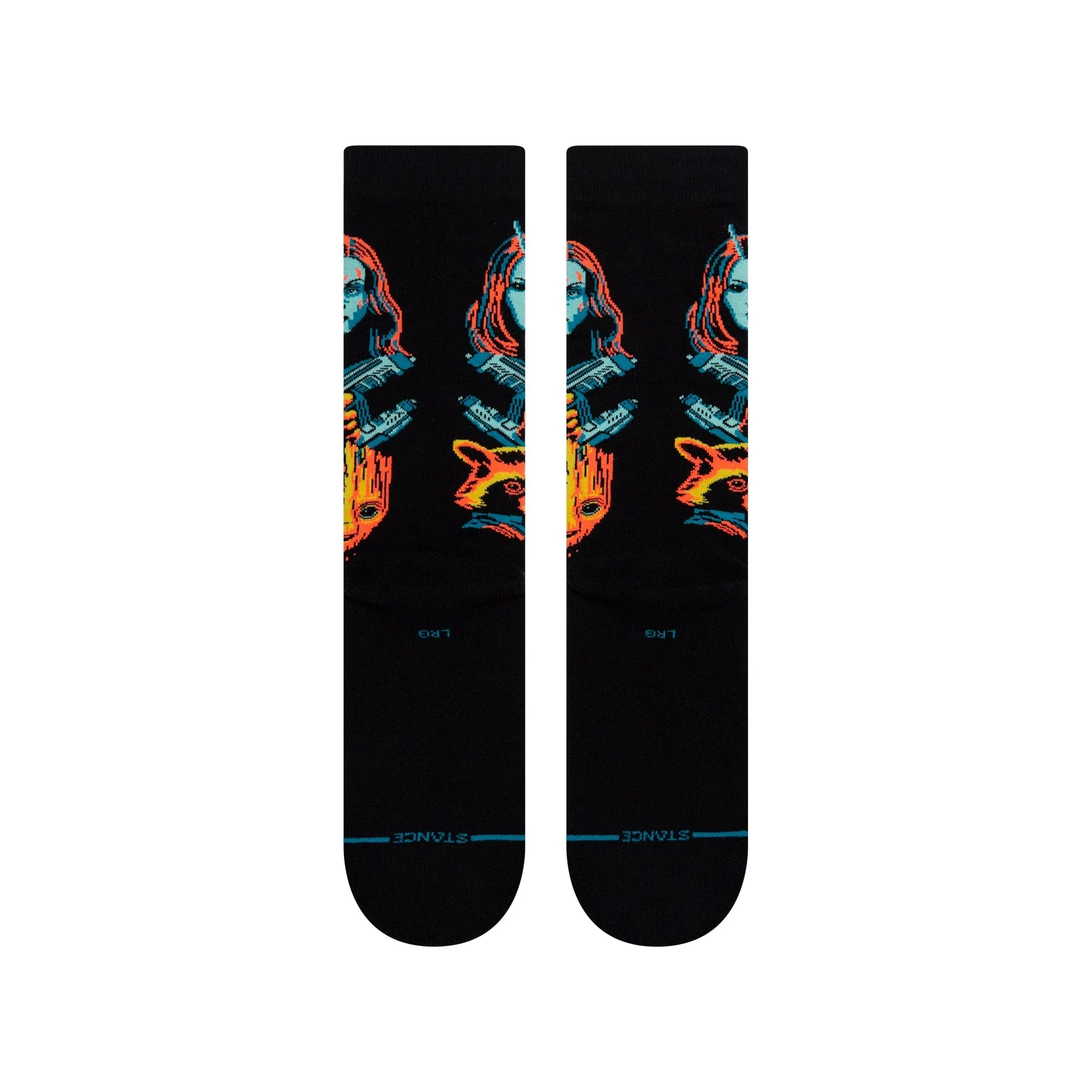 Stance Awesome Mix Kids Crew Socks - Black - Image 3