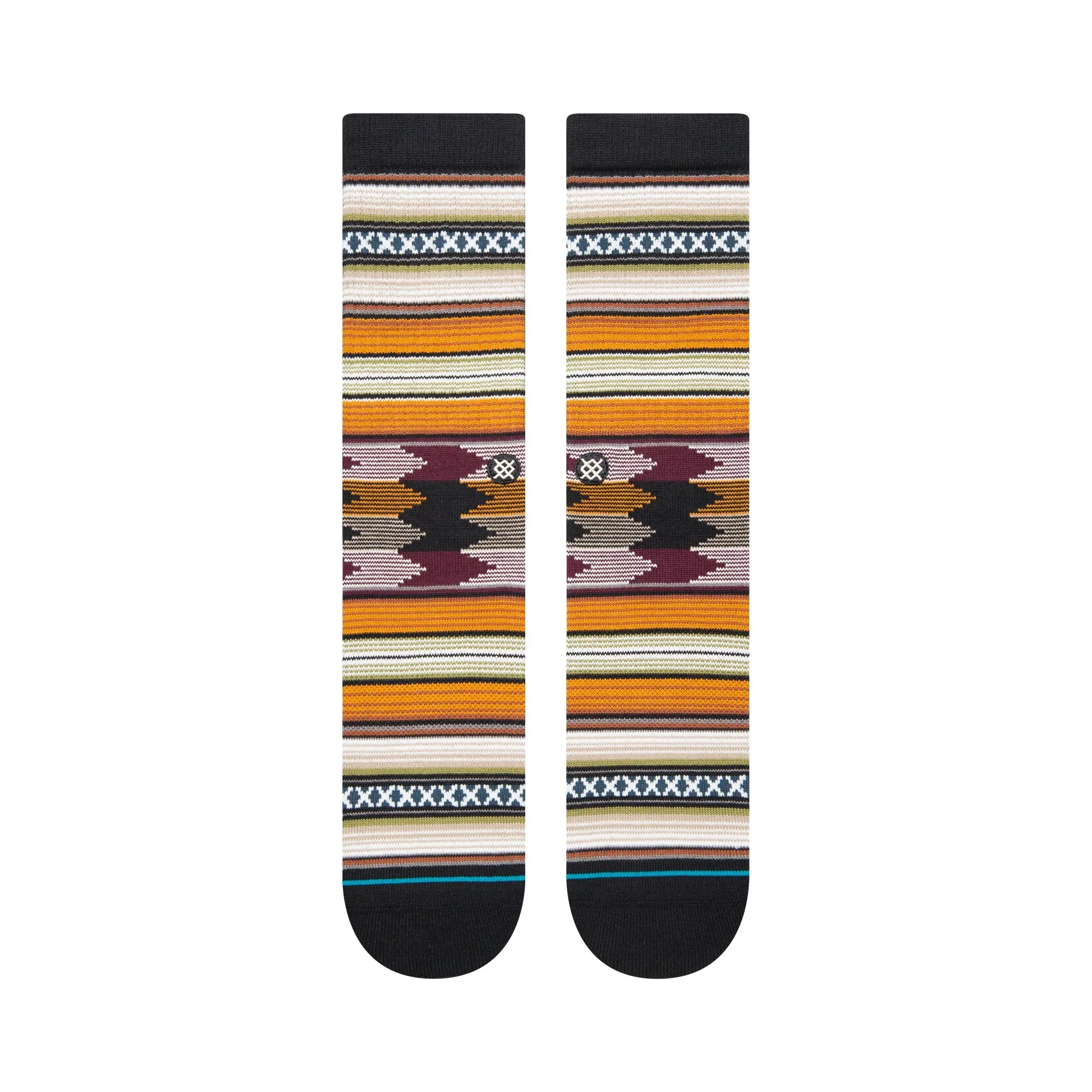 Stance Baron Crew Socks - Taupe - Image 2