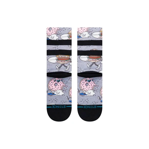 Stance Cruz Kids Crew Socks - Grey - Image 3
