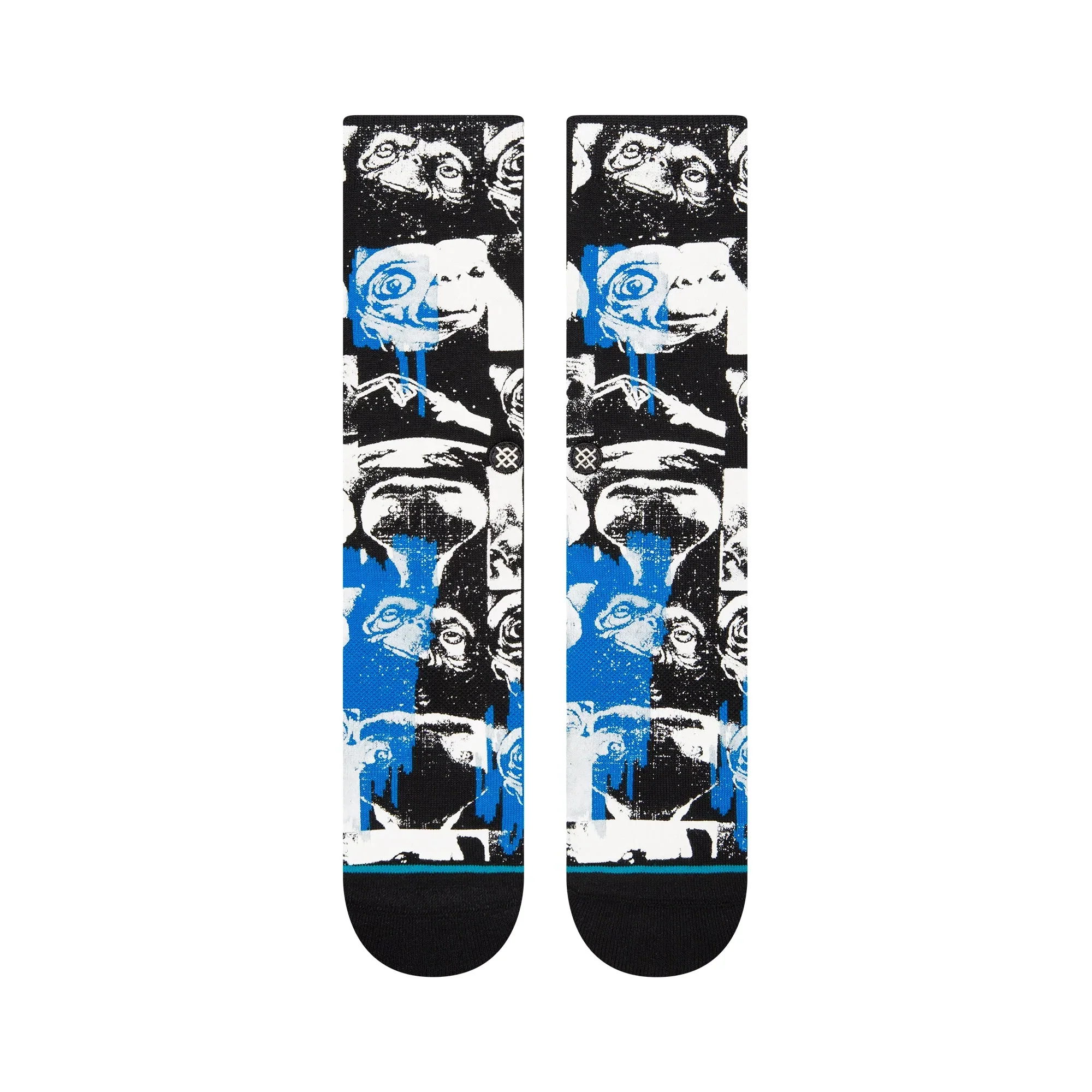 Stance E.T. Phone Home Crew Socks - Black - Image 2