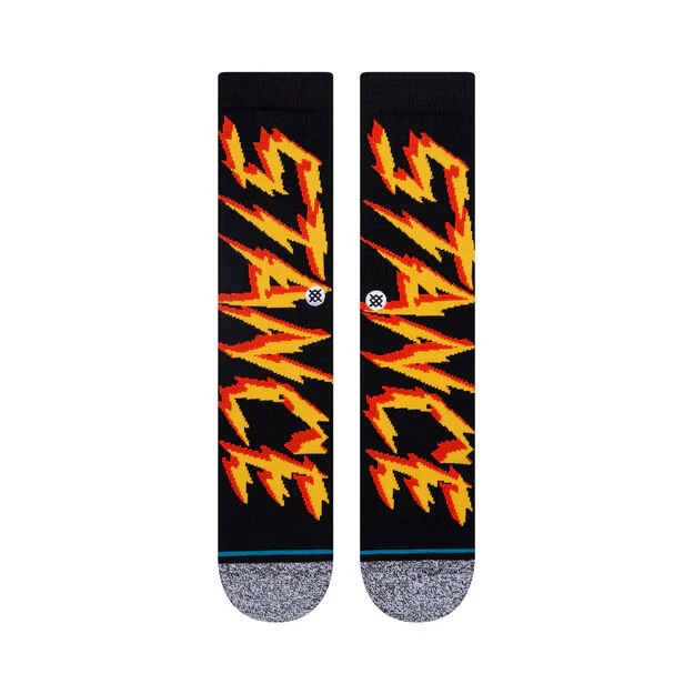 Stance Electrified Crew Socks - Black - Image 2