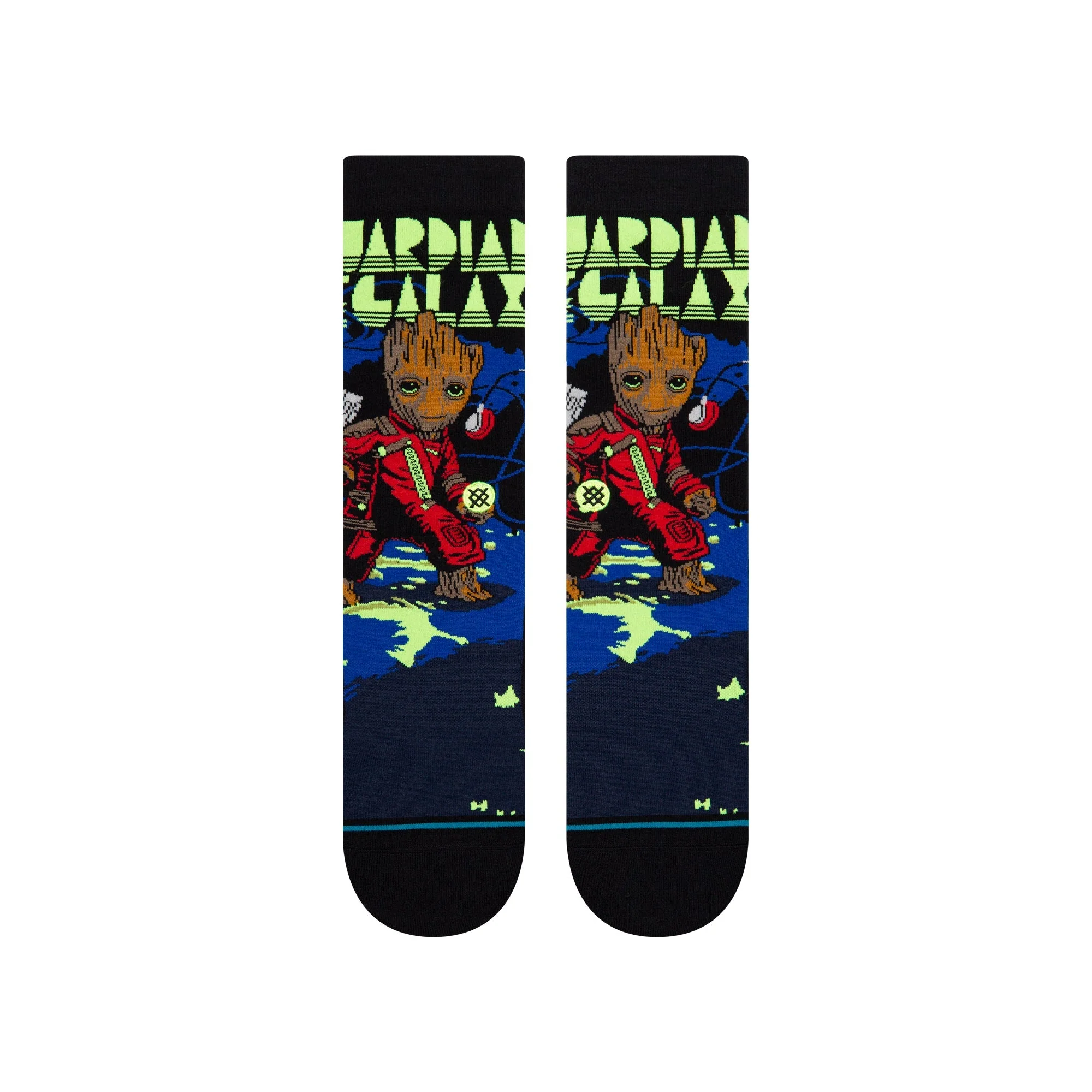 Stance Groot Jams Crew Socks - Black - Image 2