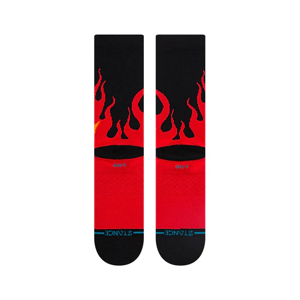Stance Hot Licks Crew Socks - Black - Image 3