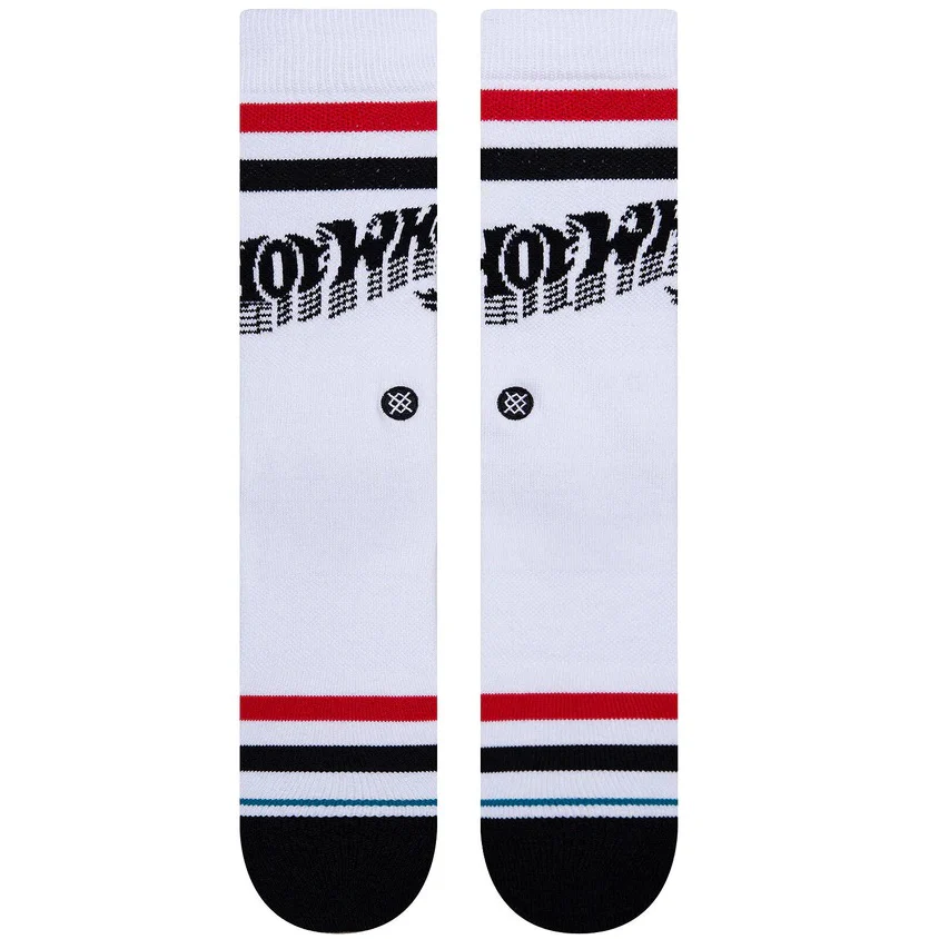 Stance Hot Wheels Fade Kids Crew Socks - White - Image 2