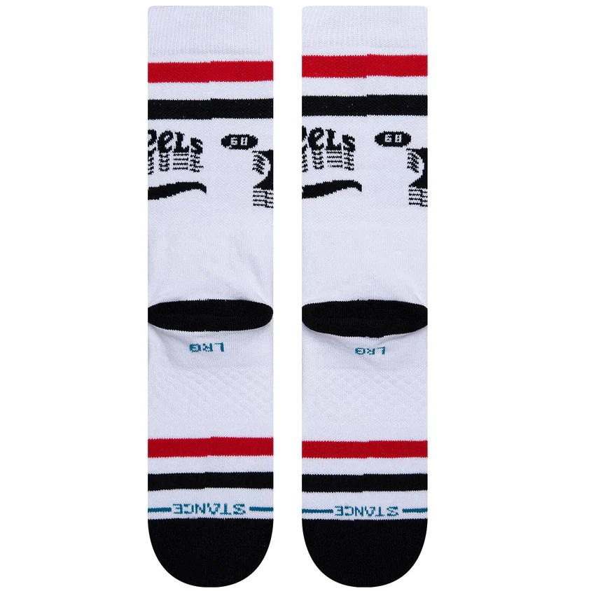 Stance Hot Wheels Fade Kids Crew Socks - White - Image 3
