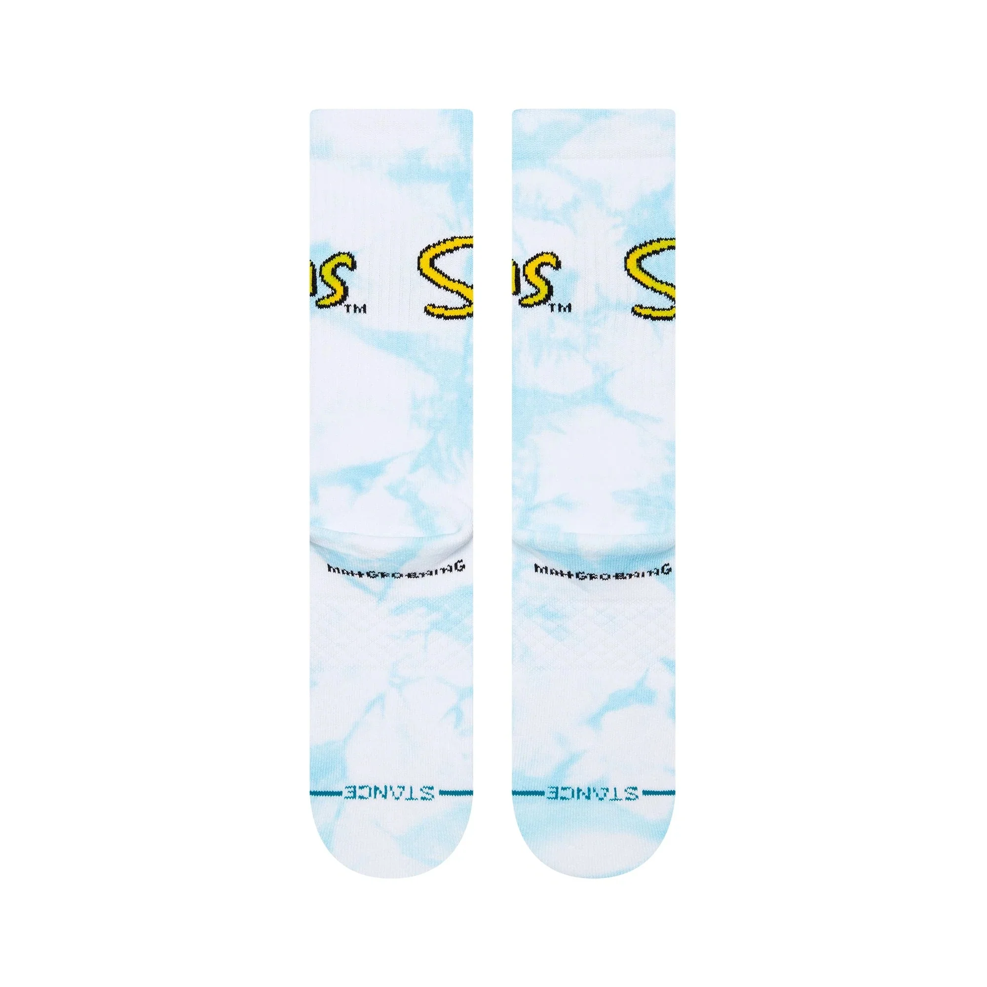 Stance Intro Crew Socks - White - Image 3