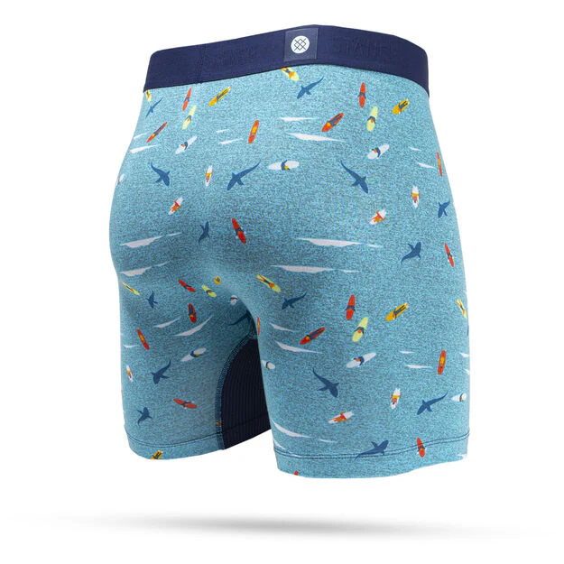Stance Localism Boxer Brief Underwear - Blue Heather - Image 2