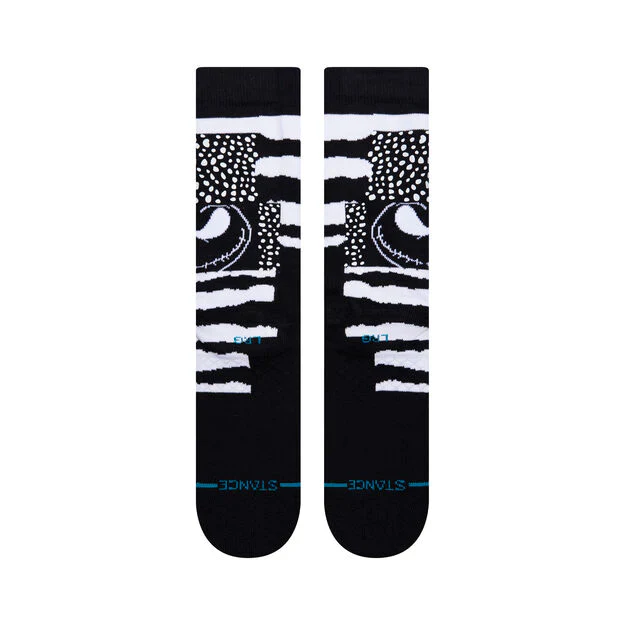 Stance Nightmare Before Christmas Patch Crew Socks - Black - Image 3