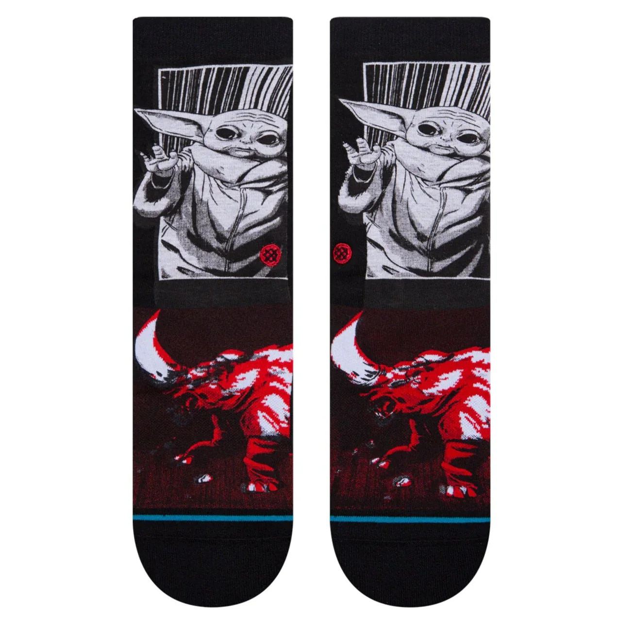 Stance X Star Wars Manga Mudhorn Kids Crew Socks - Black - Image 2