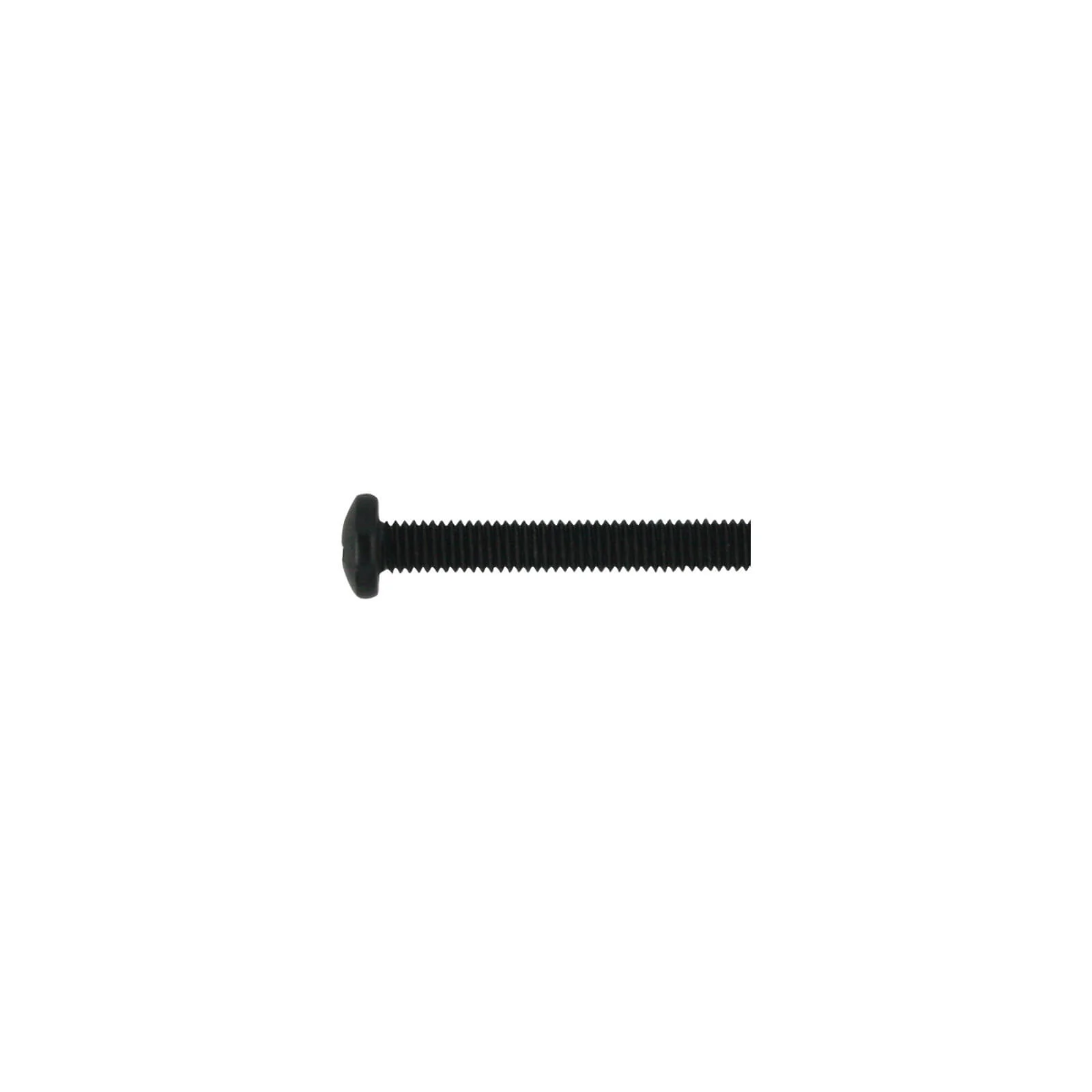 Standard Panhead Phillips Bolt 1" - Black (Single)