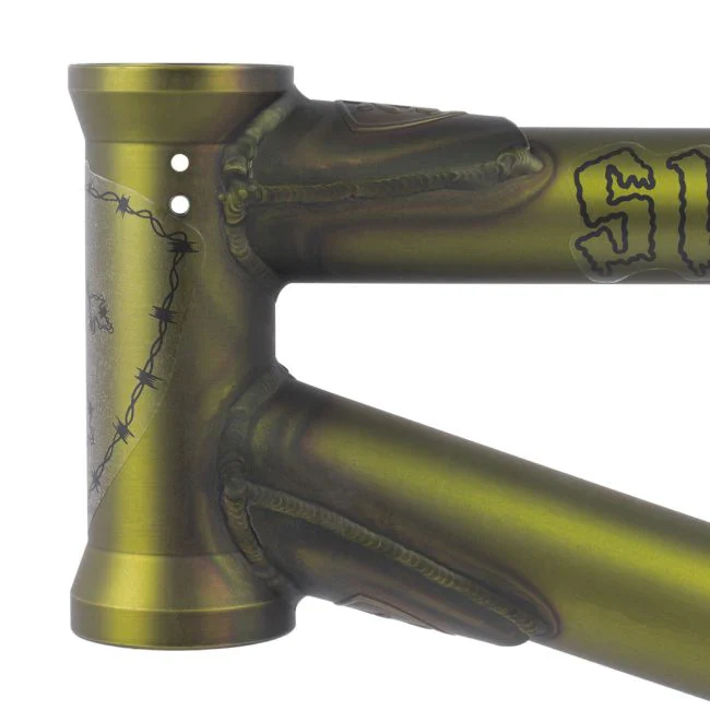 Subrosa BMX Rose Frame 20.9″ - Translucent Green Fade - Image 5