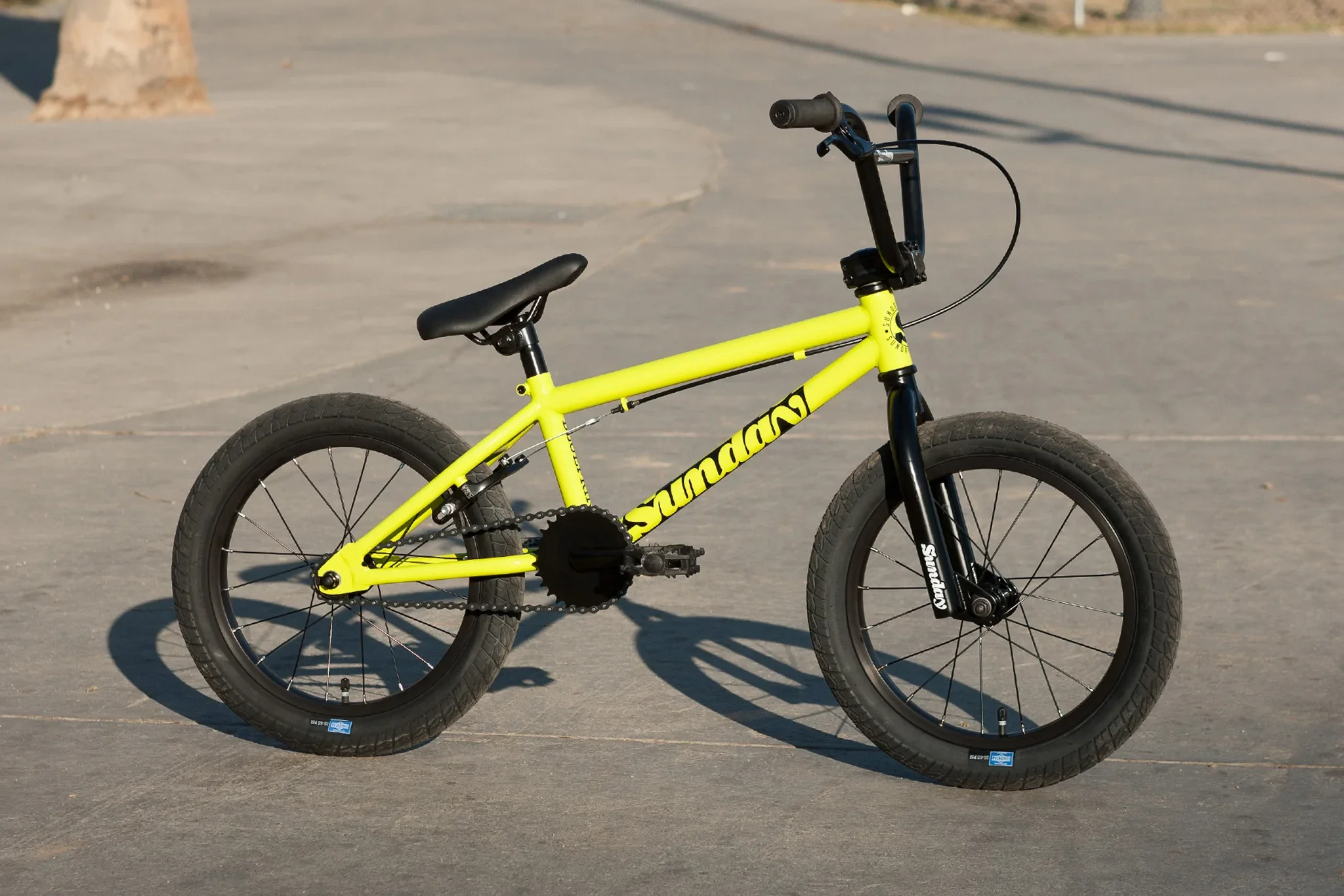Sunday Blueprint 16″ Complete BMX Bike - Gloss Bright Yellow - Image 2