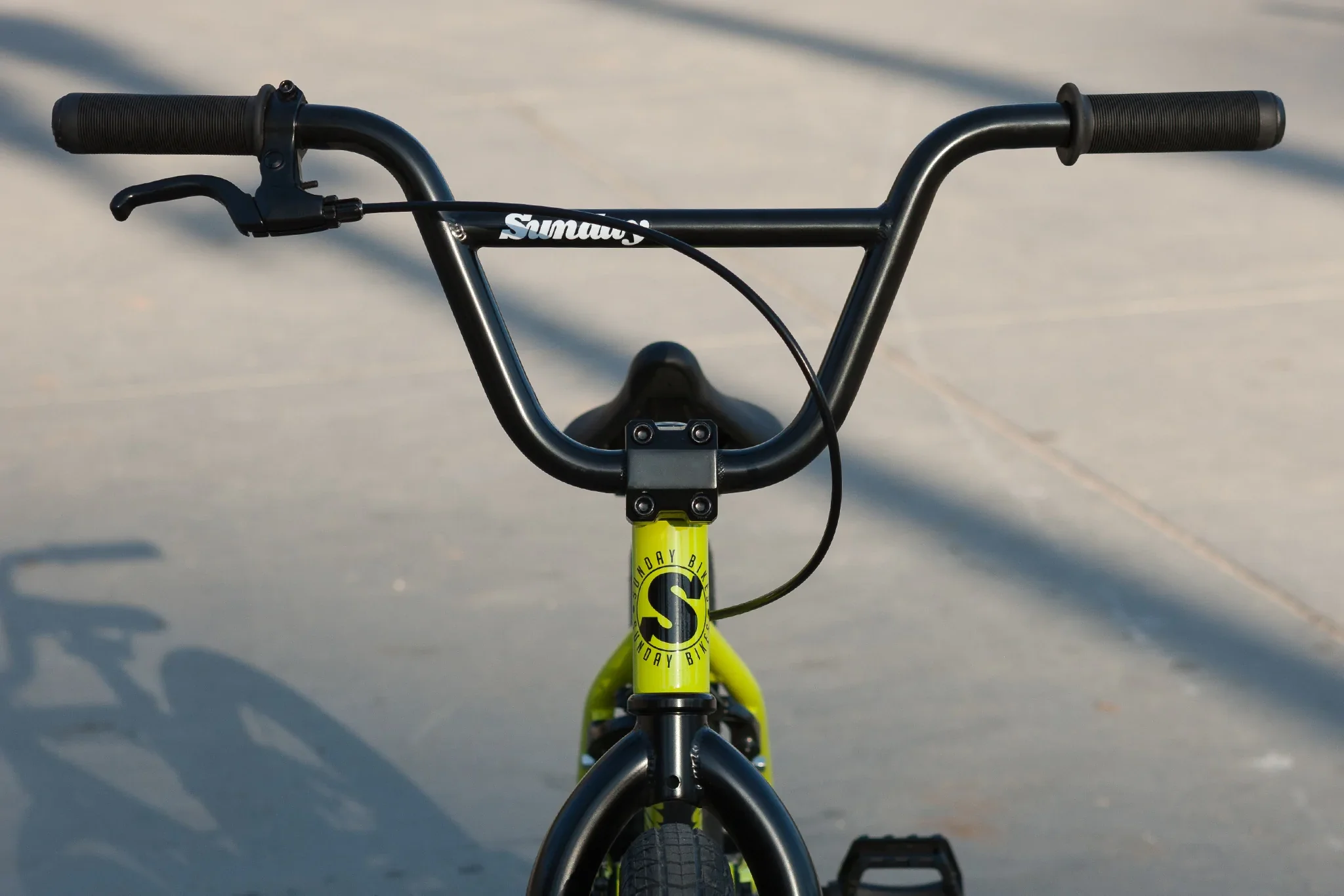 Sunday Blueprint 16″ Complete BMX Bike - Gloss Bright Yellow - Image 3