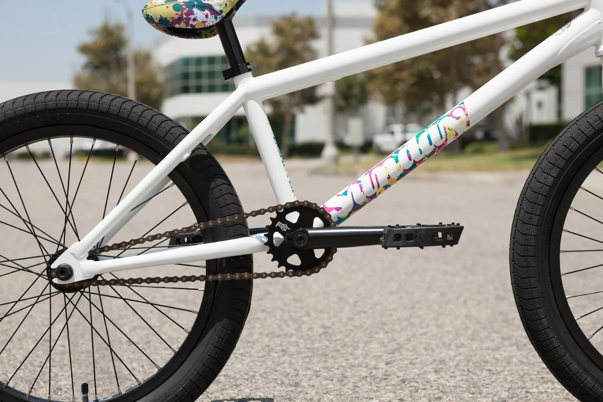 Sunday Forecaster Aaron Ross Signature 20.5″ Complete BMX Bike - Gloss White - Image 7