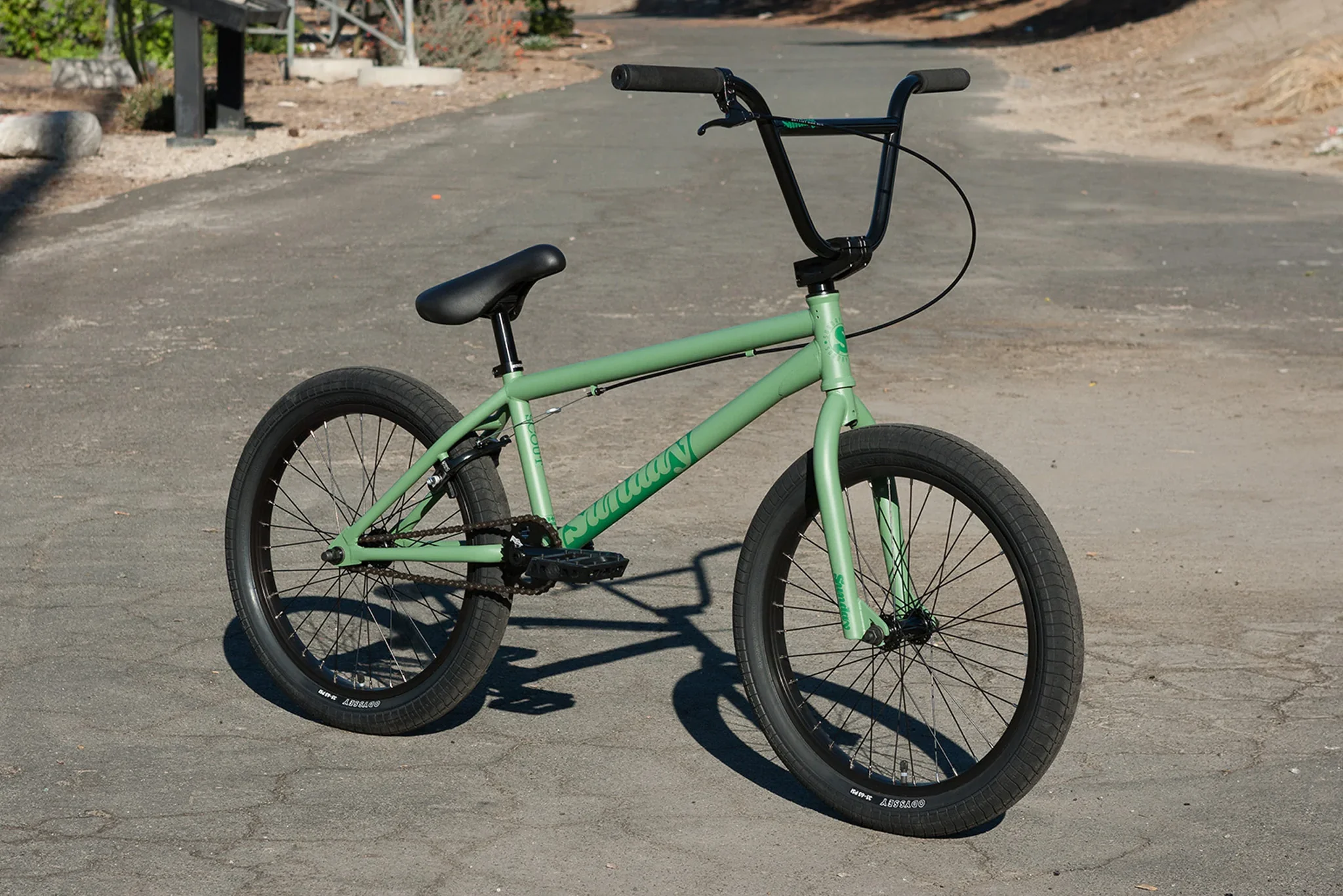 Sunday Scout 20.75″ Complete BMX Bike - Matte Sage Green