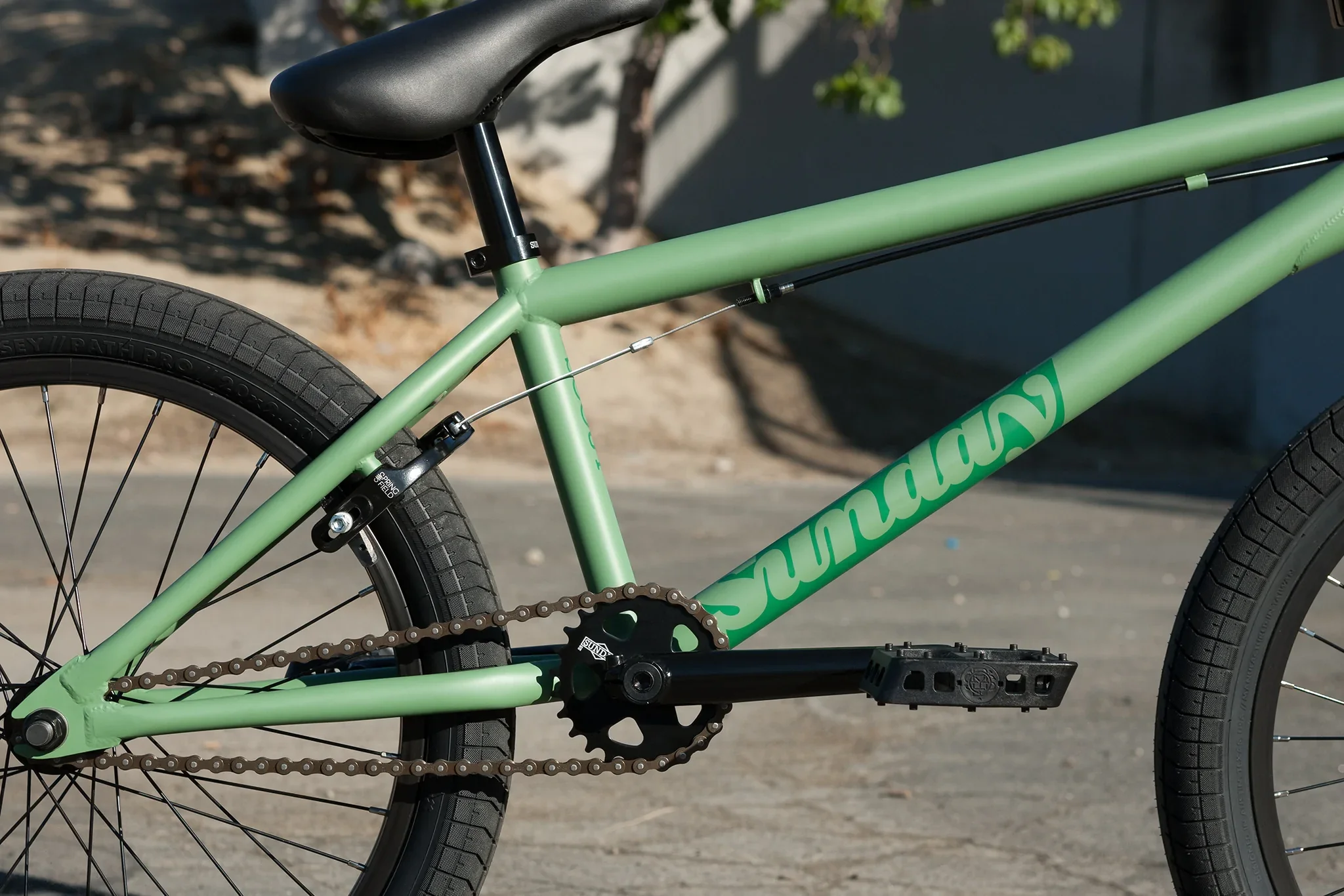 Sunday Scout 20.75″ Complete BMX Bike - Matte Sage Green - Image 7