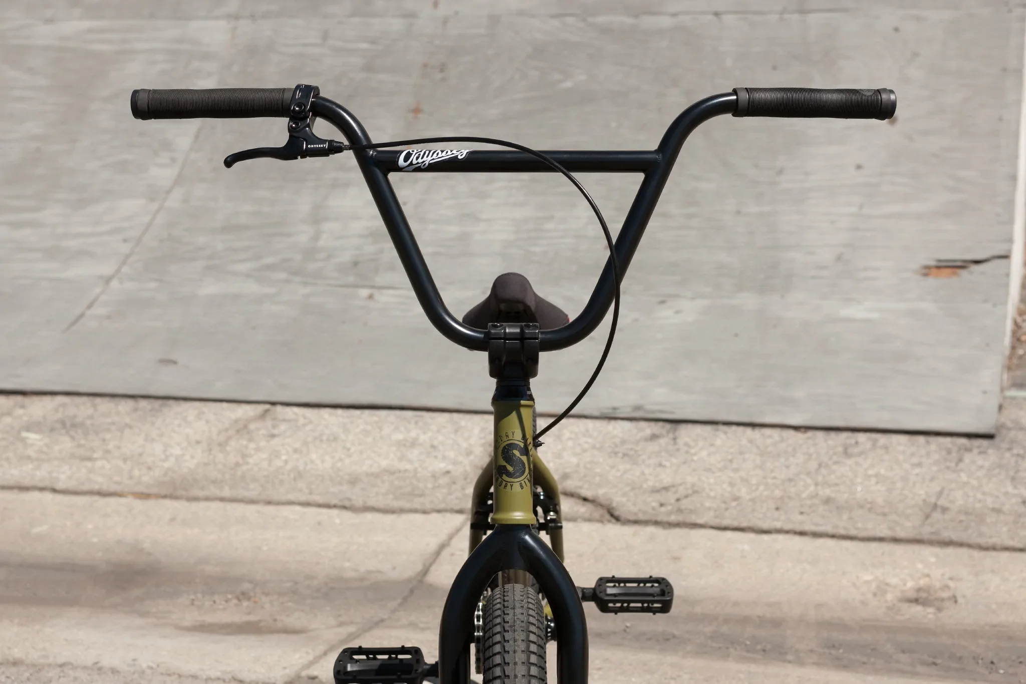 Sunday 2023 Wavelength 21″ Gary Young Signature Complete BMX Bike - Matte Army Green - Image 14