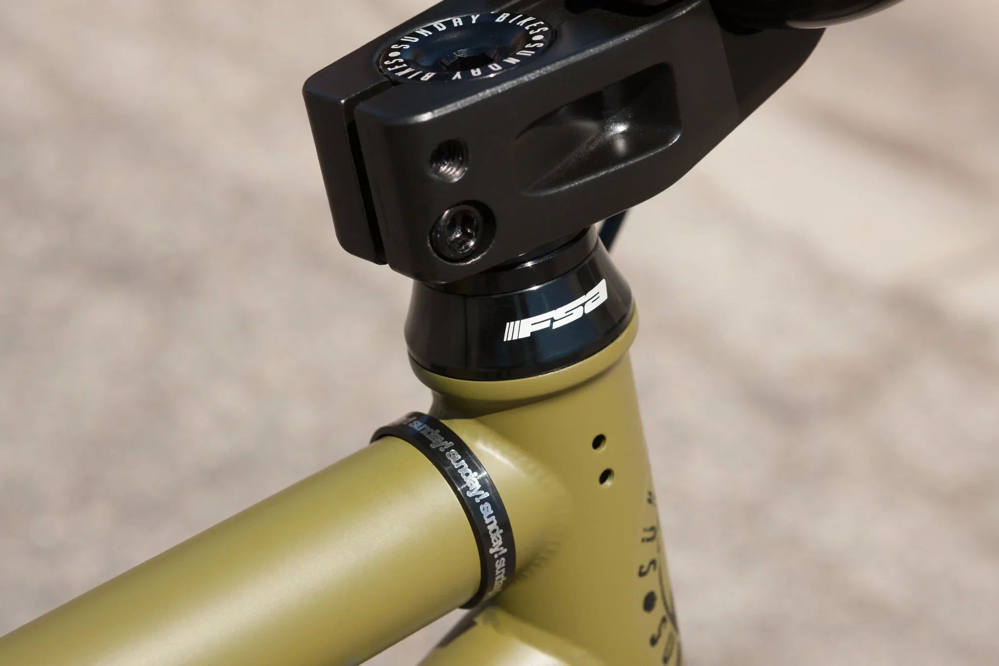 Sunday 2023 Wavelength 21″ Gary Young Signature Complete BMX Bike - Matte Army Green - Image 17