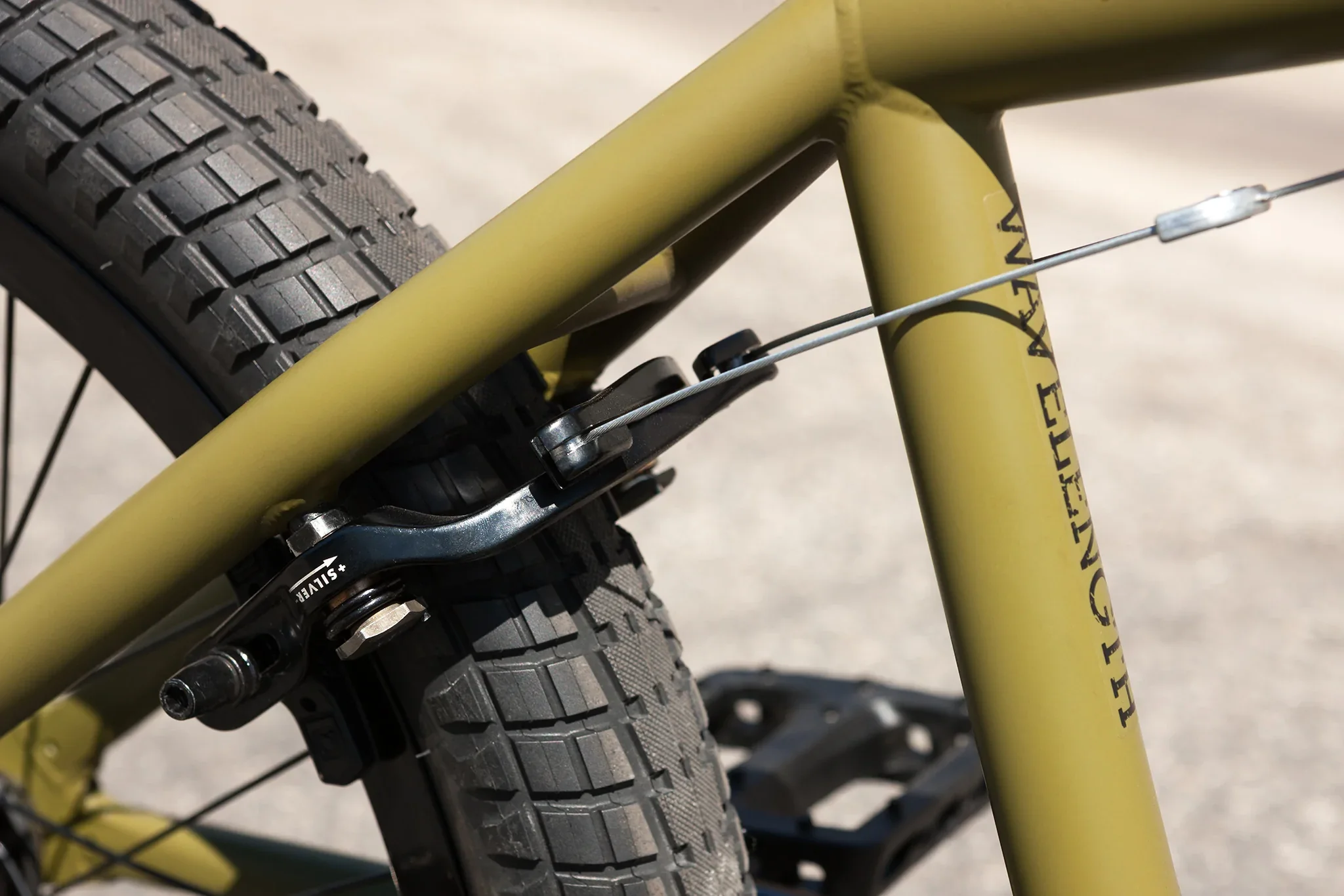 Sunday 2023 Wavelength 21″ Gary Young Signature Complete BMX Bike - Matte Army Green - Image 8