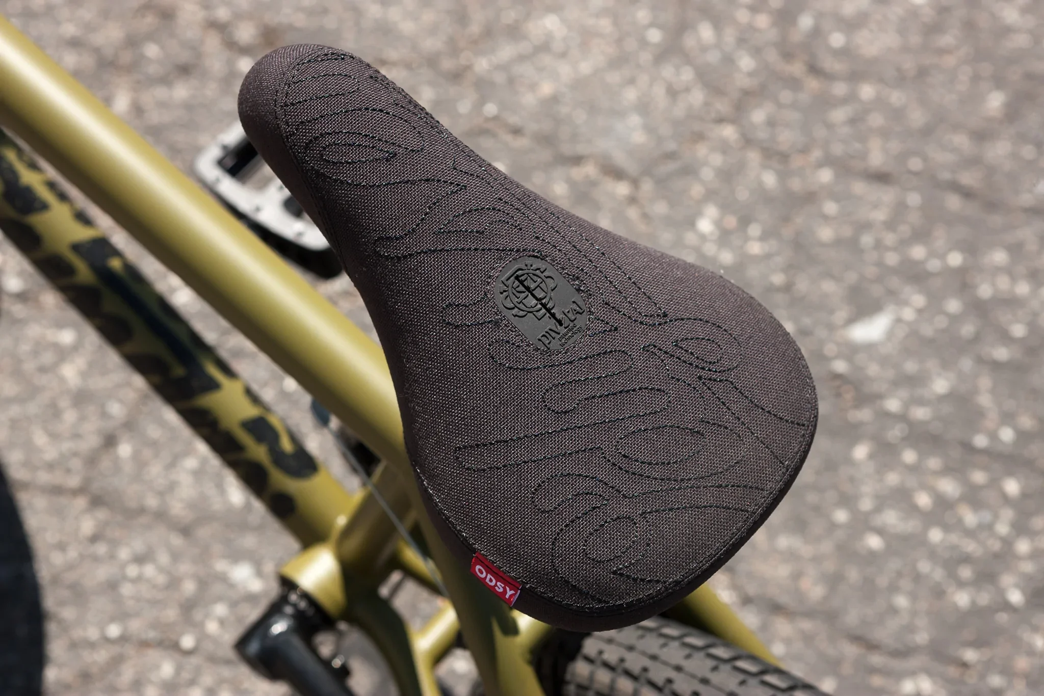 Sunday 2023 Wavelength 21″ Gary Young Signature Complete BMX Bike - Matte Army Green - Image 9