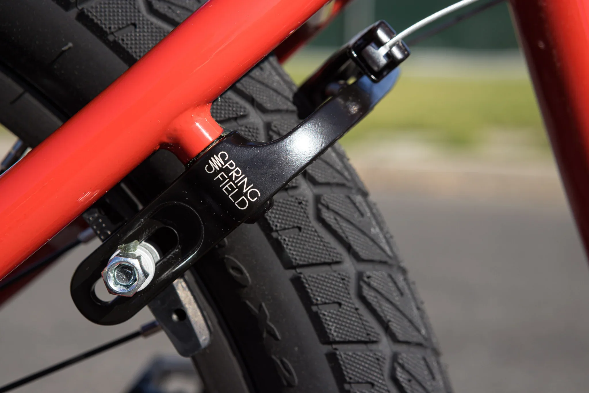 Sunday Blueprint 20″ Complete BMX Bike - Gloss Fire Engine Red - Image 10