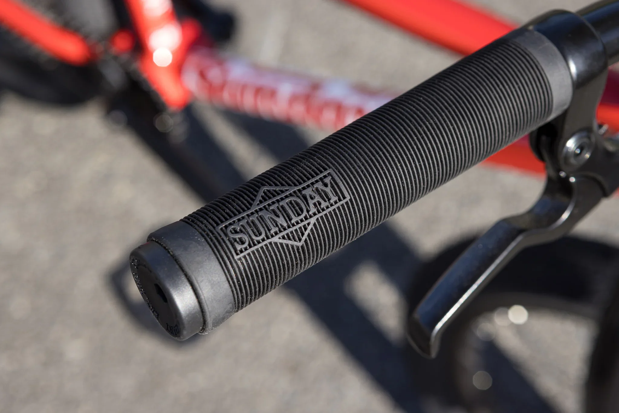 Sunday Blueprint 20″ Complete BMX Bike - Gloss Fire Engine Red - Image 3