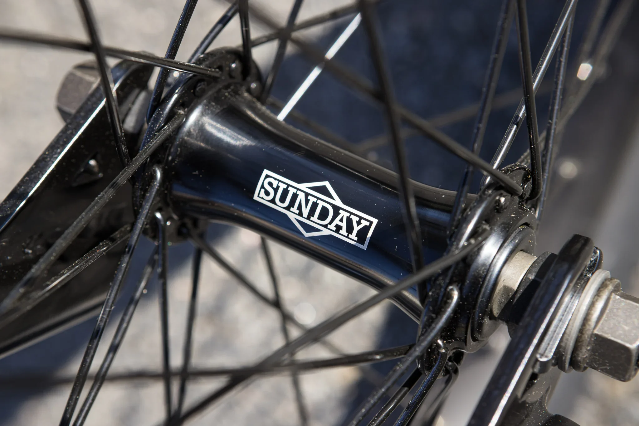 Sunday Blueprint 20″ Complete BMX Bike - Gloss Fire Engine Red - Image 8