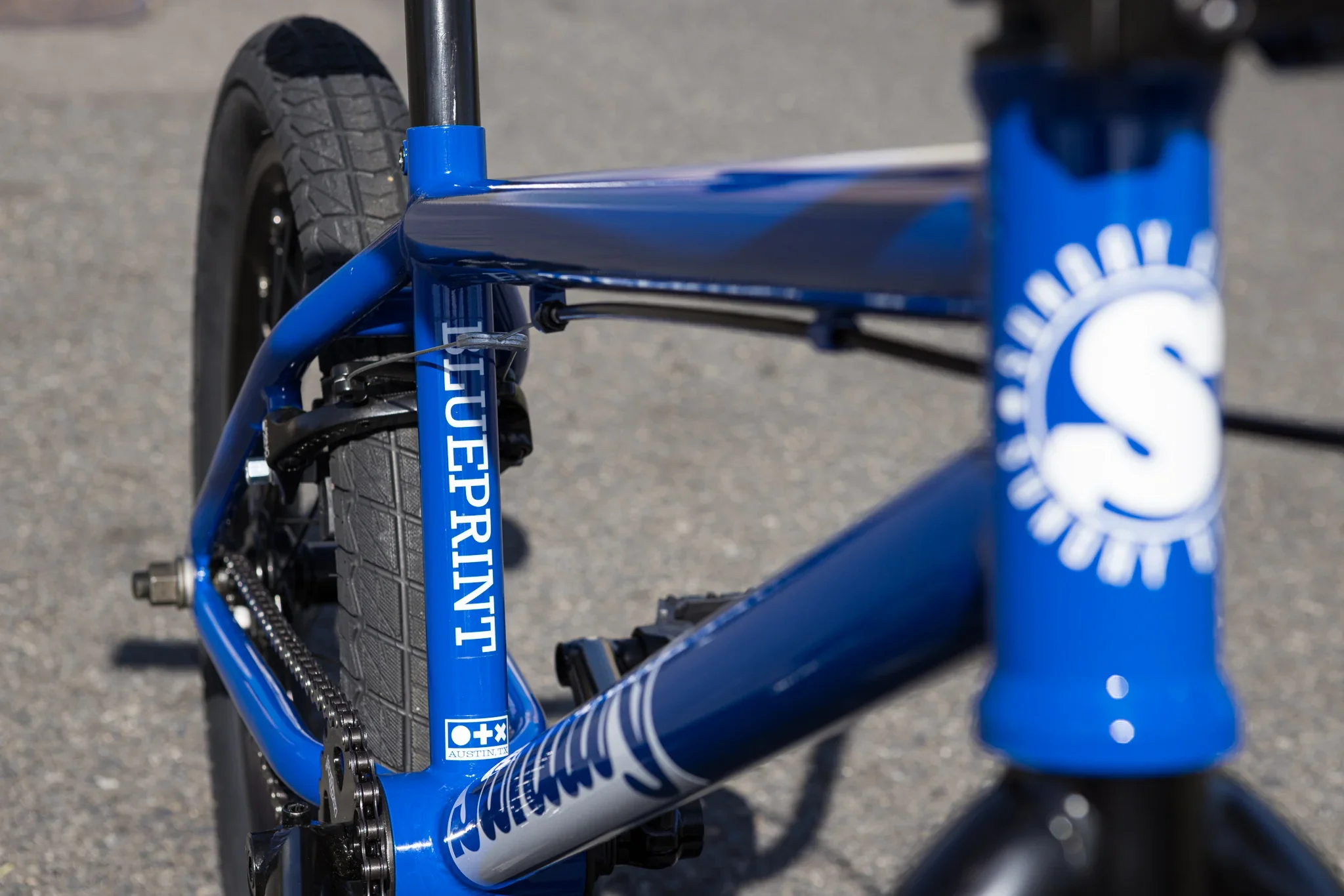 Sunday Blueprint 20″ Complete BMX Bike - Gloss Sunday Blue - Image 7