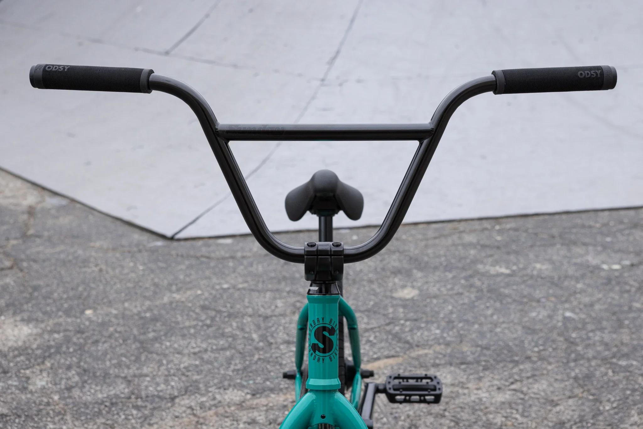 Sunday Ex (Csst) Erik Elstran Signature 21″ Complete BMX Bike - Gloss Billiard Green - Image 3