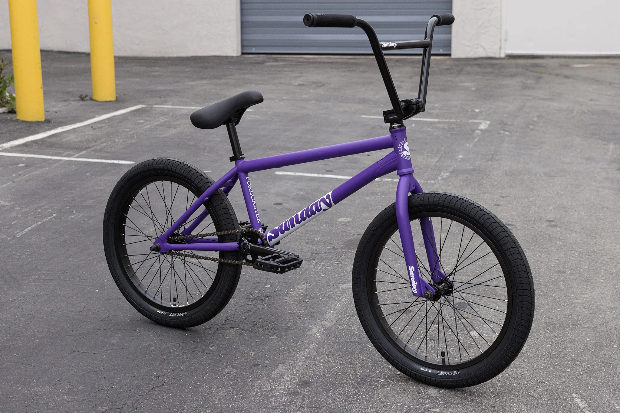 Sunday Forecaster (Csst) 20.75″ Complete BMX Bike - Matte Grape Soda - Image 2