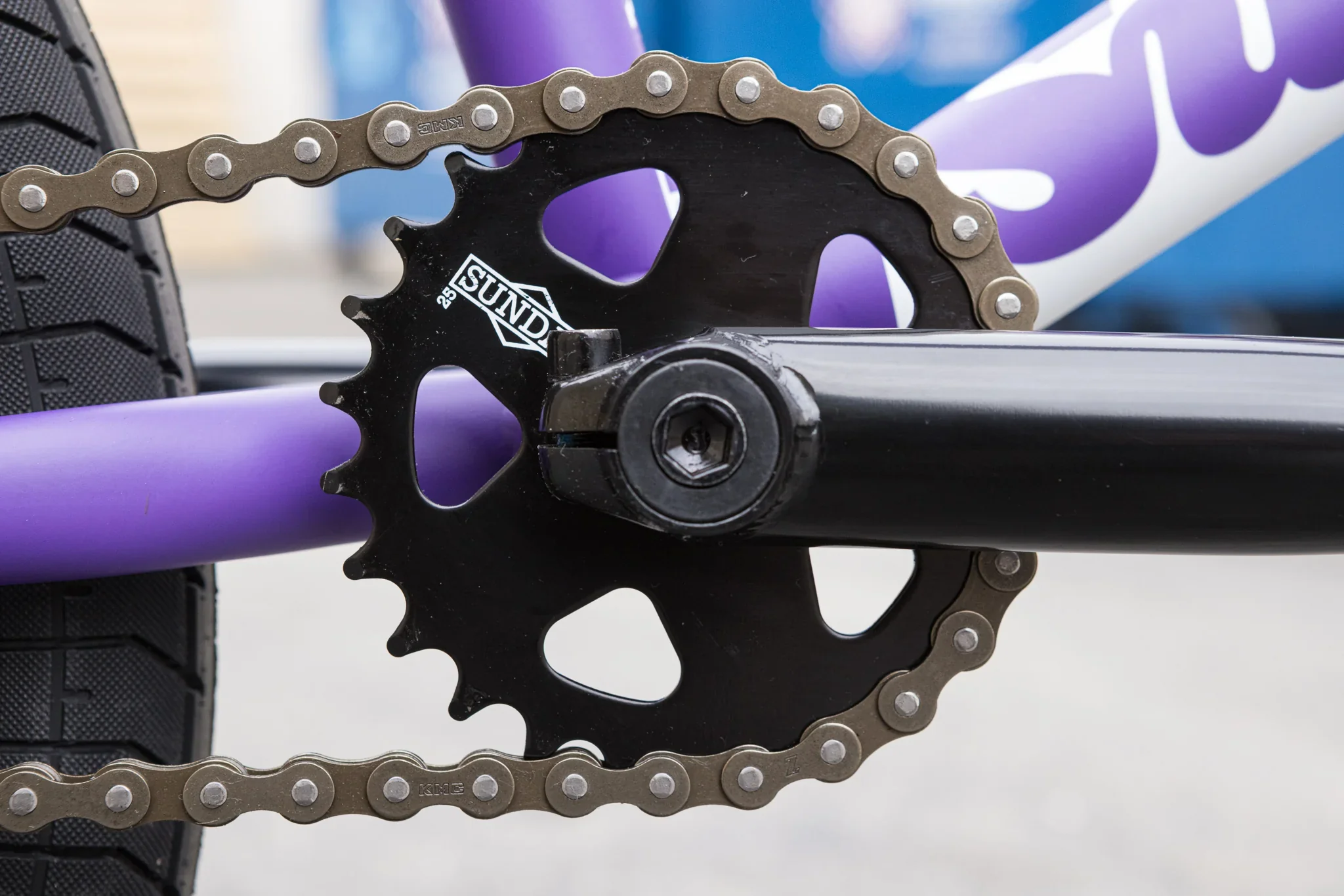 Sunday Forecaster (Csst) 20.75″ Complete BMX Bike - Matte Grape Soda - Image 9