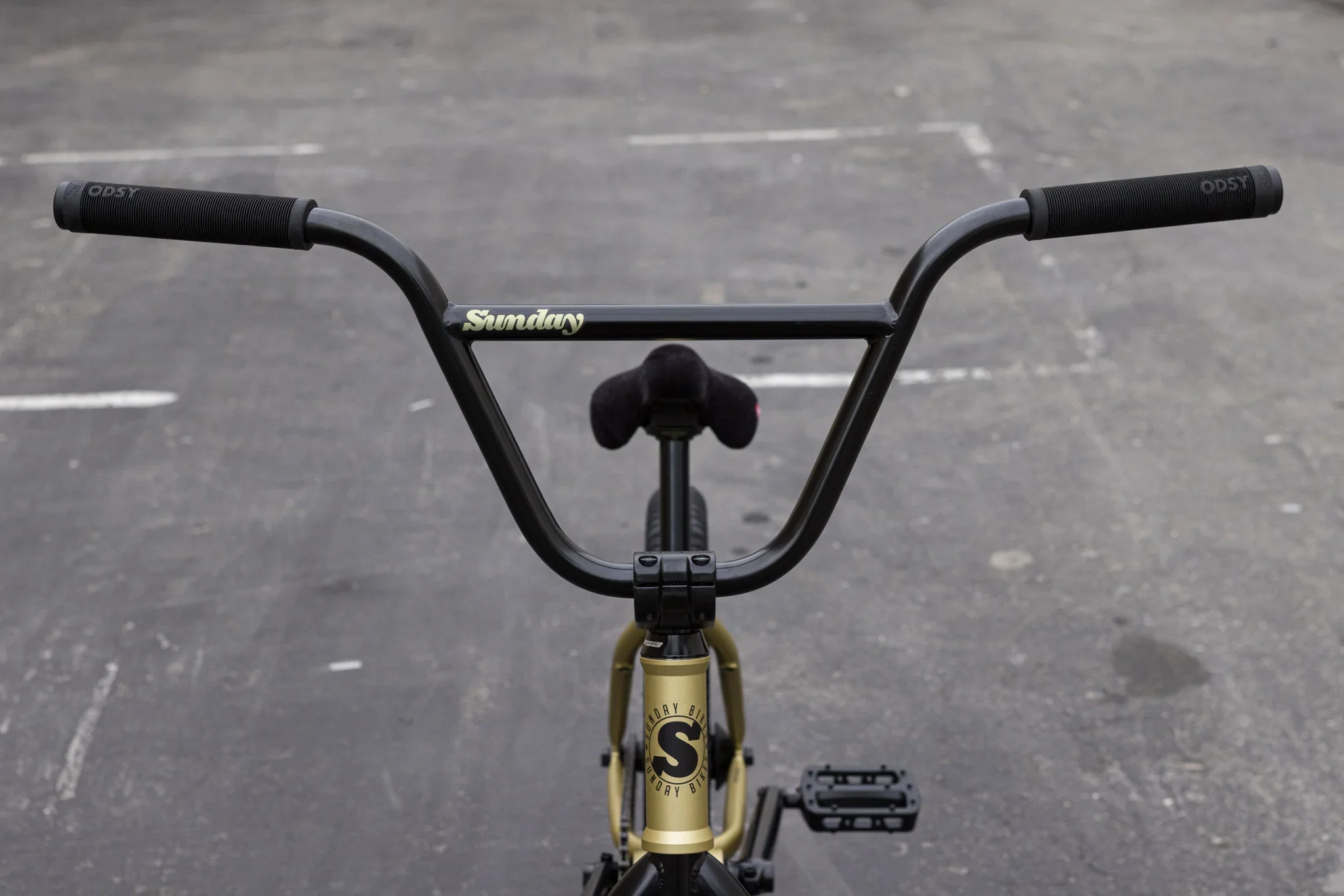 Sunday 2025 Forecaster (FC) Broc Raiford Signature 21″ Complete BMX Bike - Matte Metallic Gold (LHD) - Image 3