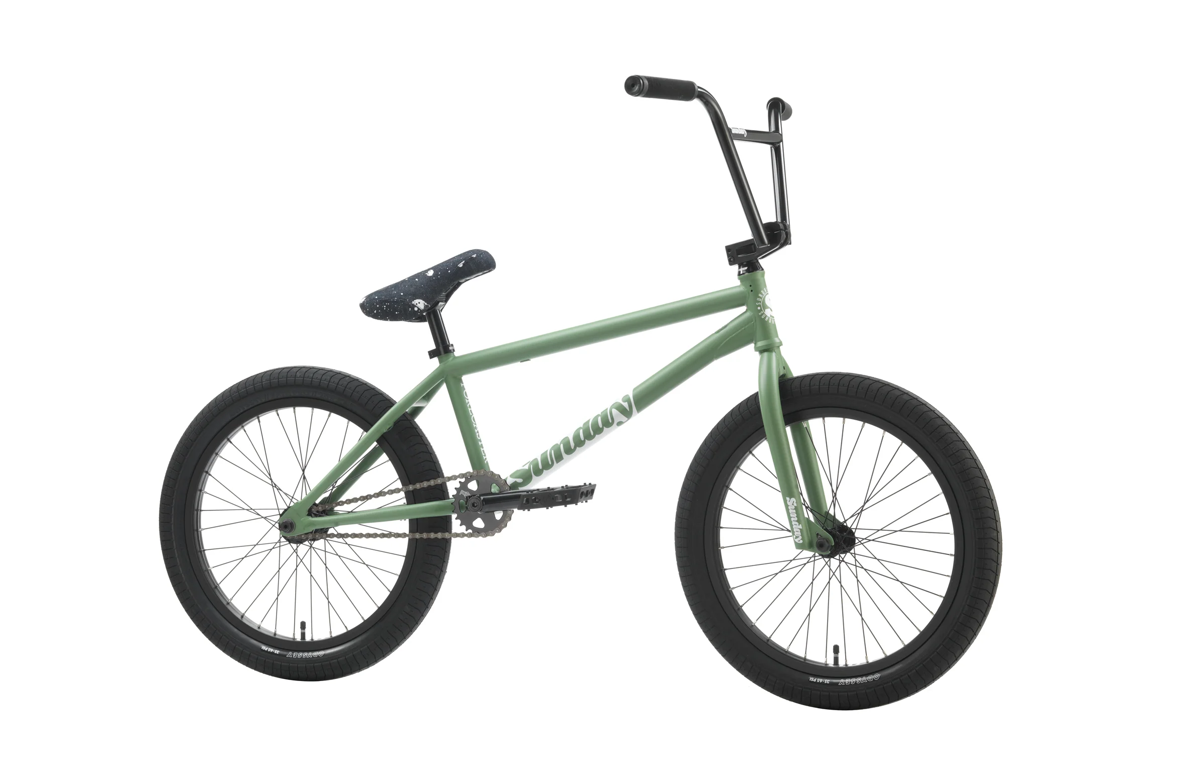 Sunday Forecaster (FC) Brett Silva Signature 20.75″ Complete BMX Bike - Matte Sage Green
