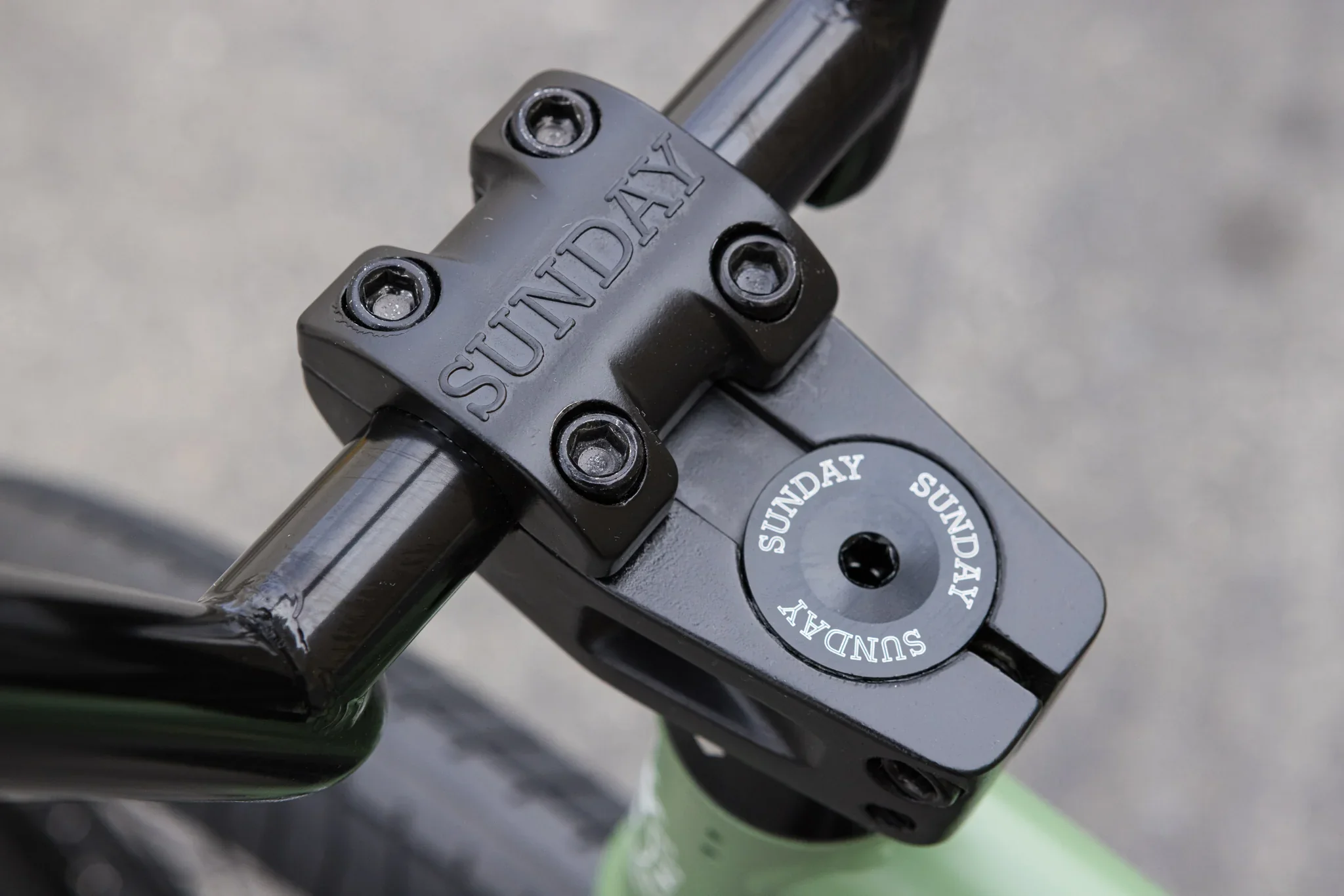 Sunday Forecaster (FC) Brett Silva Signature 20.75″ Complete BMX Bike - Matte Sage Green - Image 5
