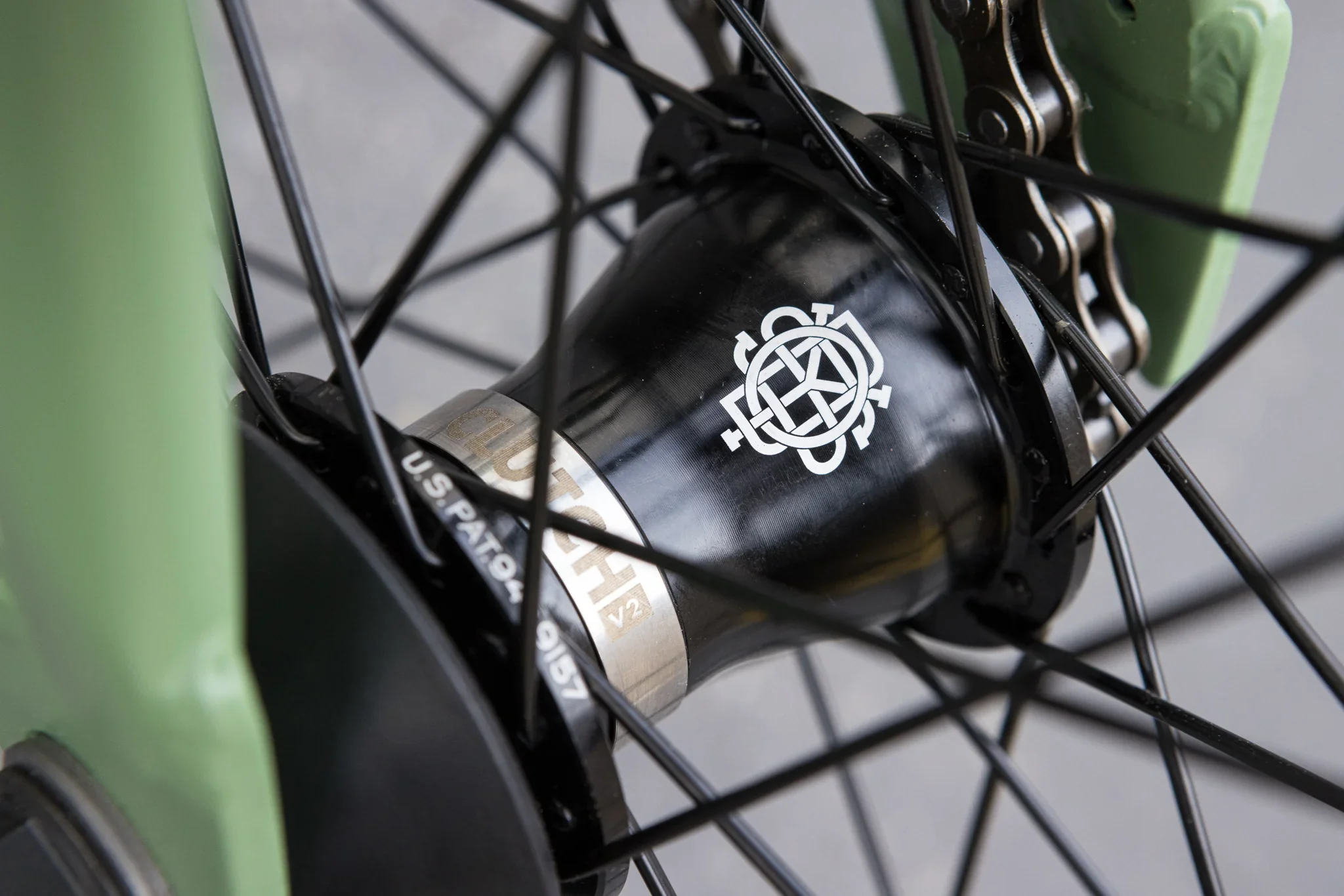 Sunday Forecaster (FC) Brett Silva Signature 20.75″ Complete BMX Bike - Matte Sage Green - Image 8