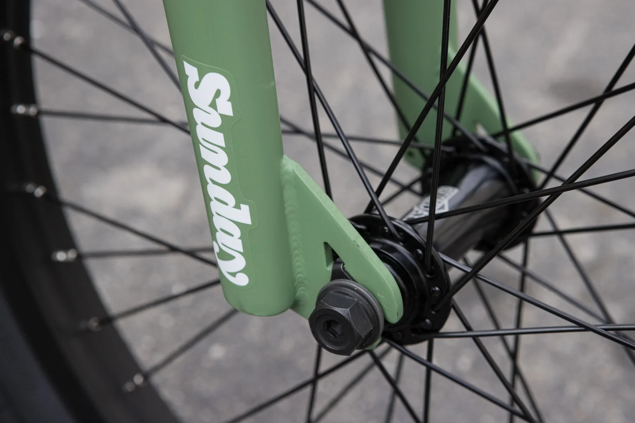 Sunday Forecaster (FC) Brett Silva Signature 20.75″ Complete BMX Bike - Matte Sage Green - Image 9