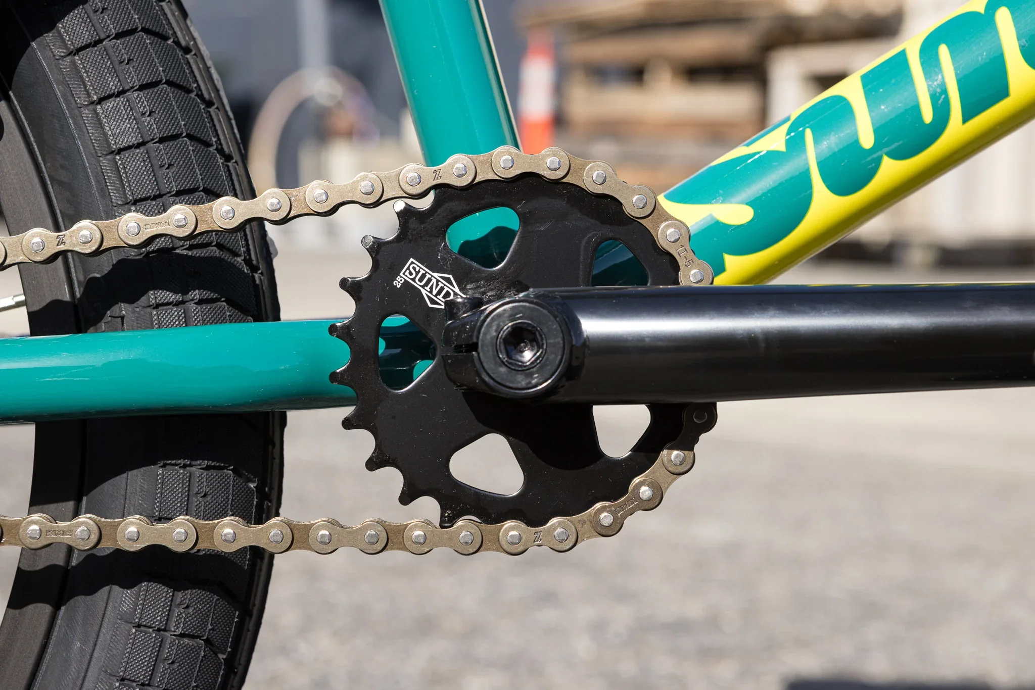 Sunday 2025 Scout 20.75″ Complete BMX Bike - Gloss Pine Green - Image 9