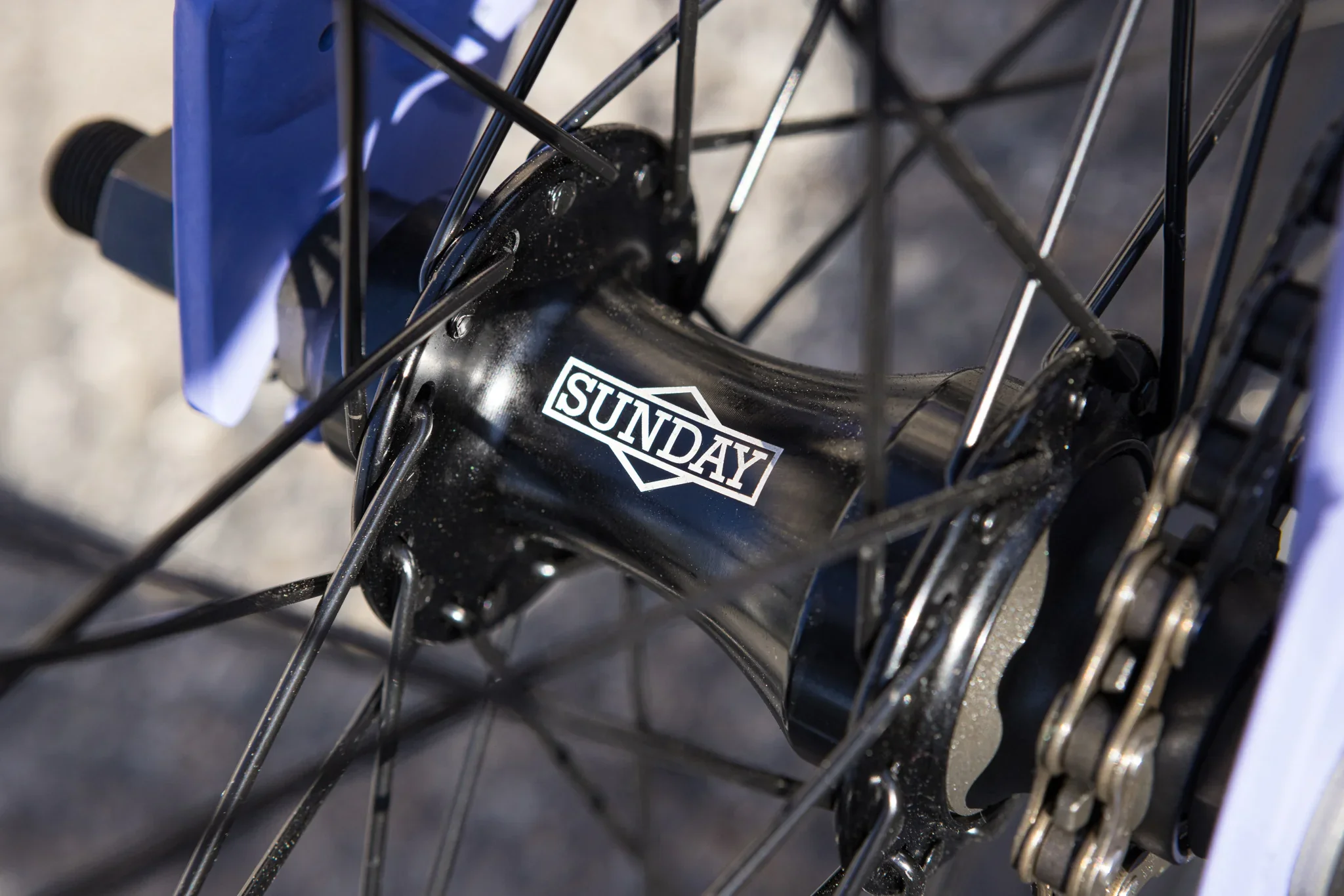 Sunday Scout 21″ Complete BMX Bike - Matte Blue Lavender - Image 13