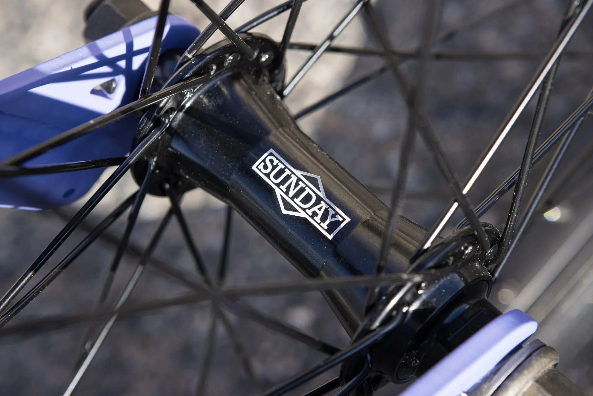 Sunday Scout 21″ Complete BMX Bike - Matte Blue Lavender - Image 14