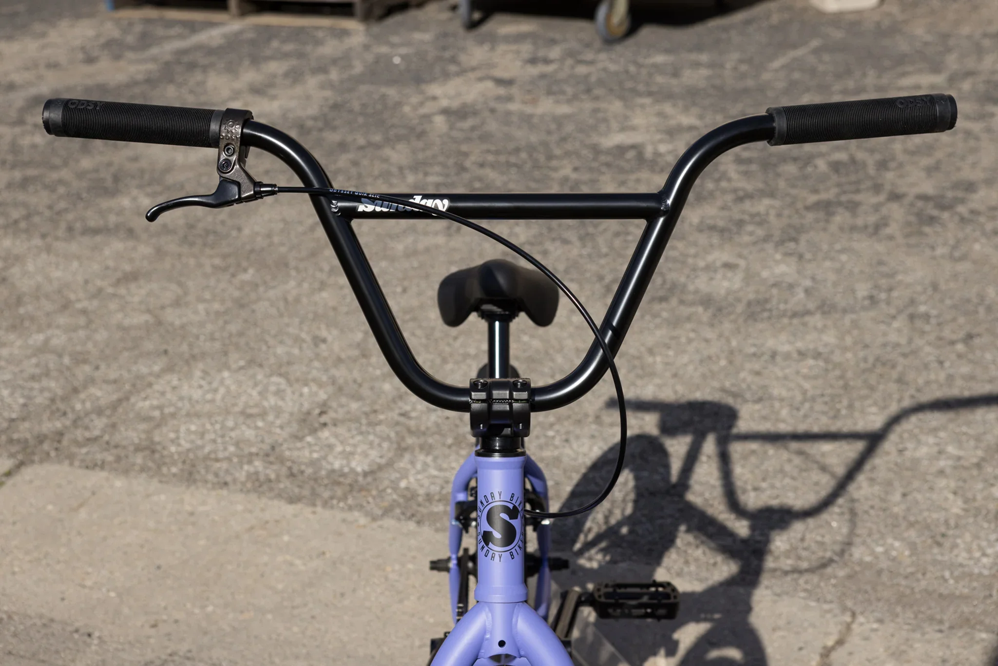 Sunday Scout 21″ Complete BMX Bike - Matte Blue Lavender - Image 3