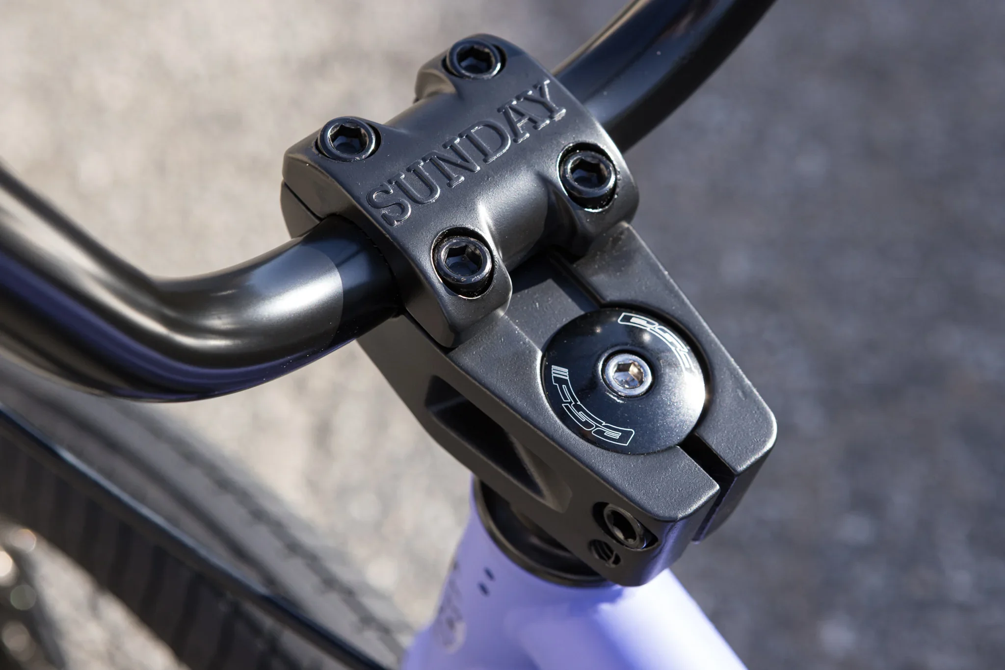 Sunday Scout 21″ Complete BMX Bike - Matte Blue Lavender - Image 6