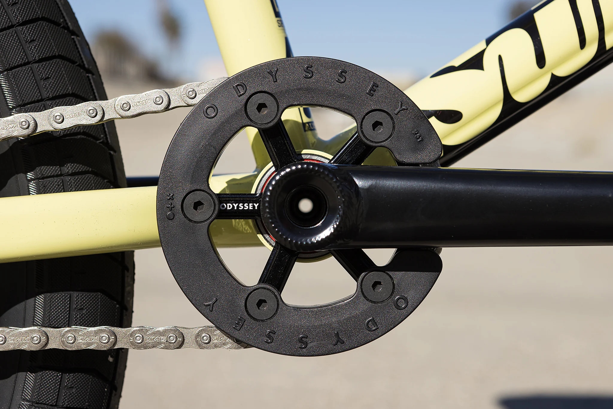 Sunday Soundwave Special (FC) 21″ Complete BMX Bike - Gloss Notepad Yellow (LHD) - Image 15