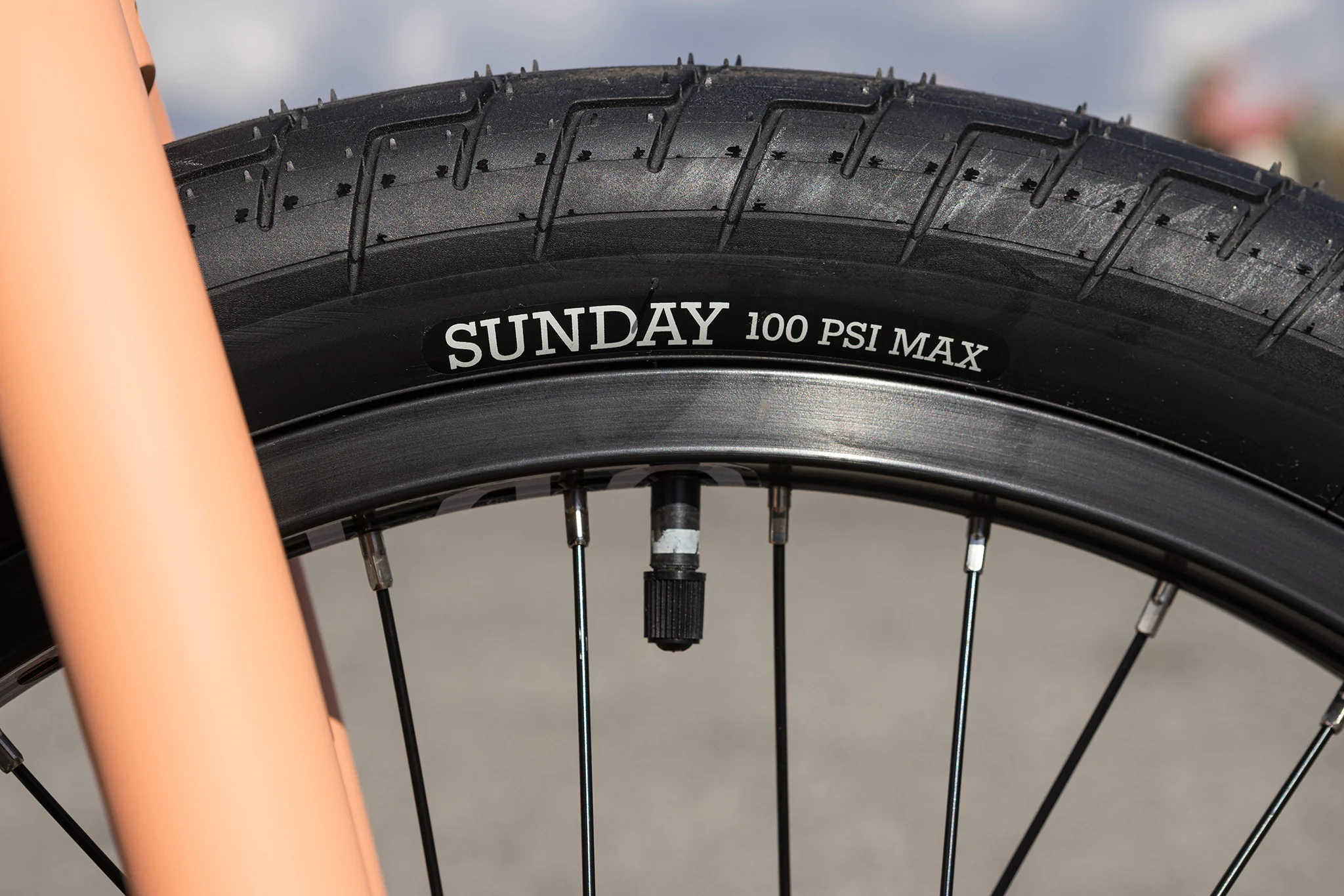 Sunday Street Sweeper (FC) Jake Seeley Signature 20.75″ Complete BMX Bike - Matte Peach (RHD) - Image 17
