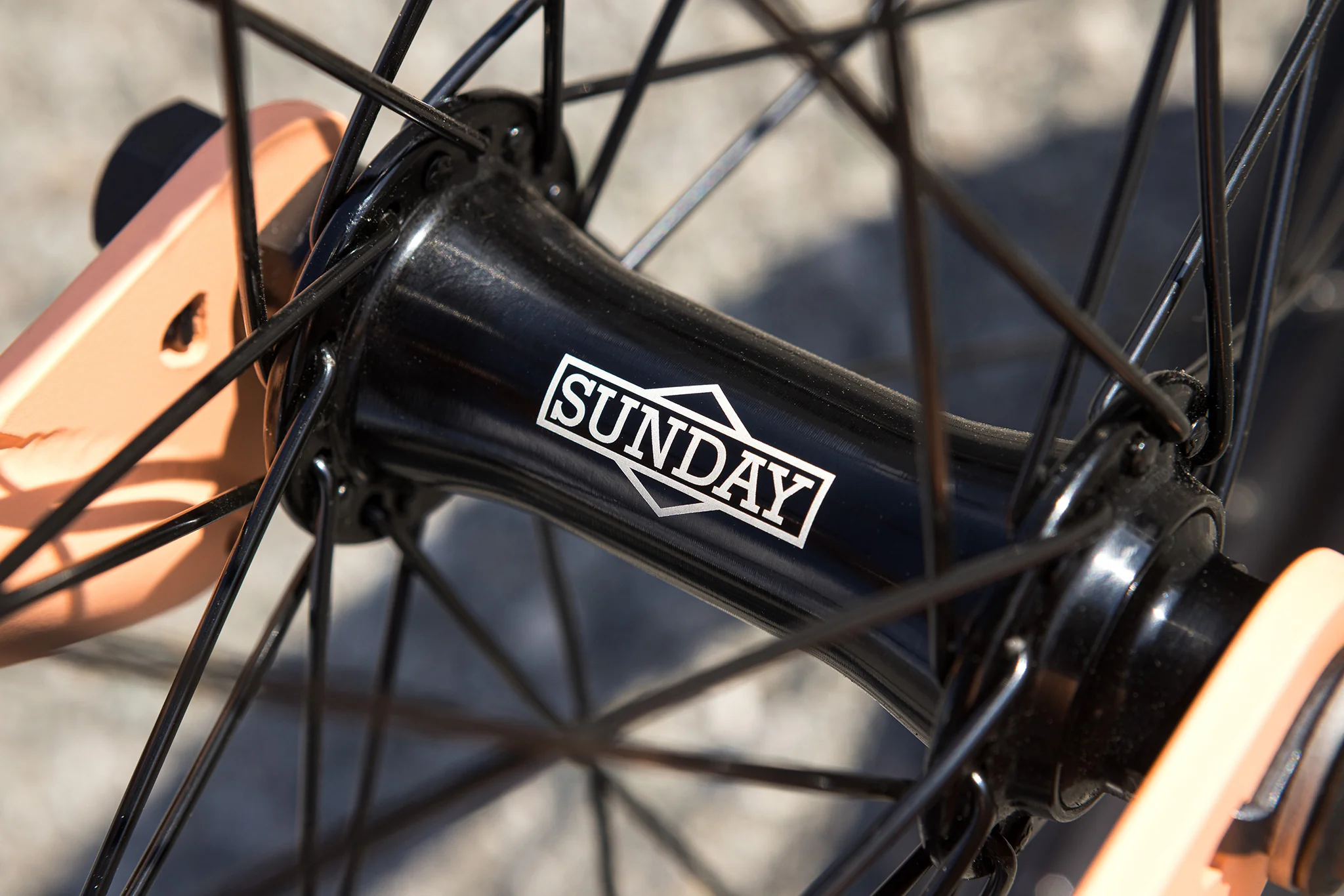 Sunday Street Sweeper (FC) Jake Seeley Signature 20.75″ Complete BMX Bike - Matte Peach (RHD) - Image 7