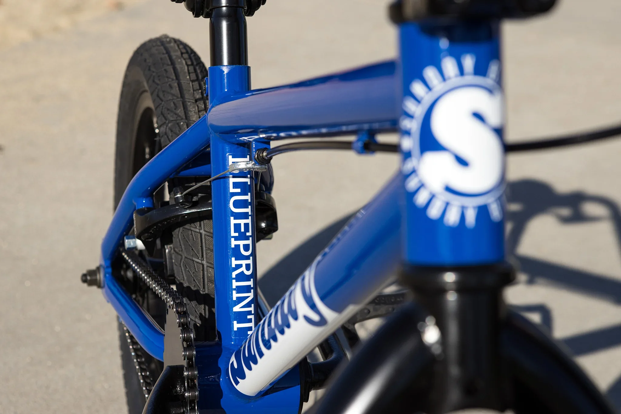 Sunday Blueprint 16″ Complete BMX Bike - Gloss Sunday Blue - Image 5