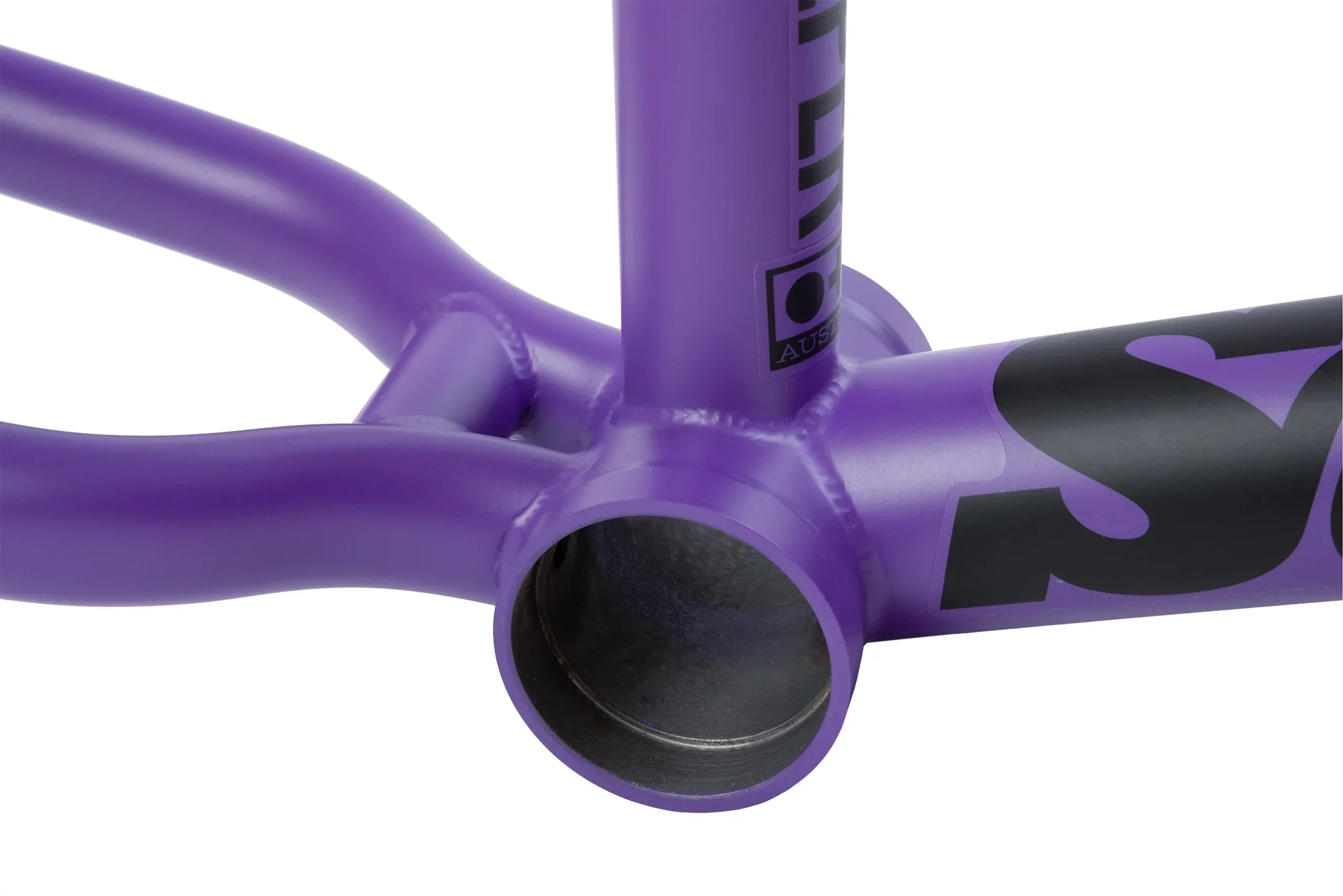 Sunday BMX Street Sweeper Frame 20.5″ - Hot Pink/Purple Fade - Image 4