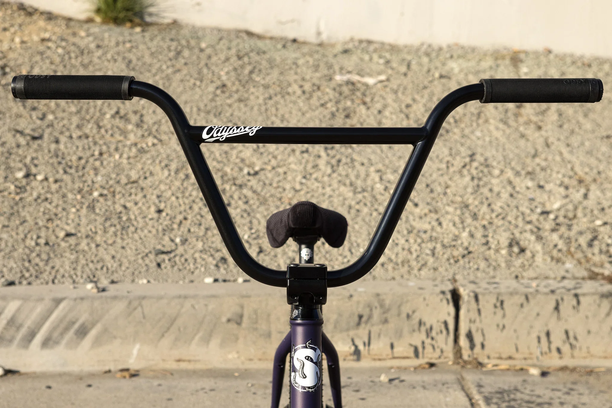 Sunday Darkwave Broc Raiford Authentic 21″ RHD Complete BMX - Matte Midnight Purple - Image 3