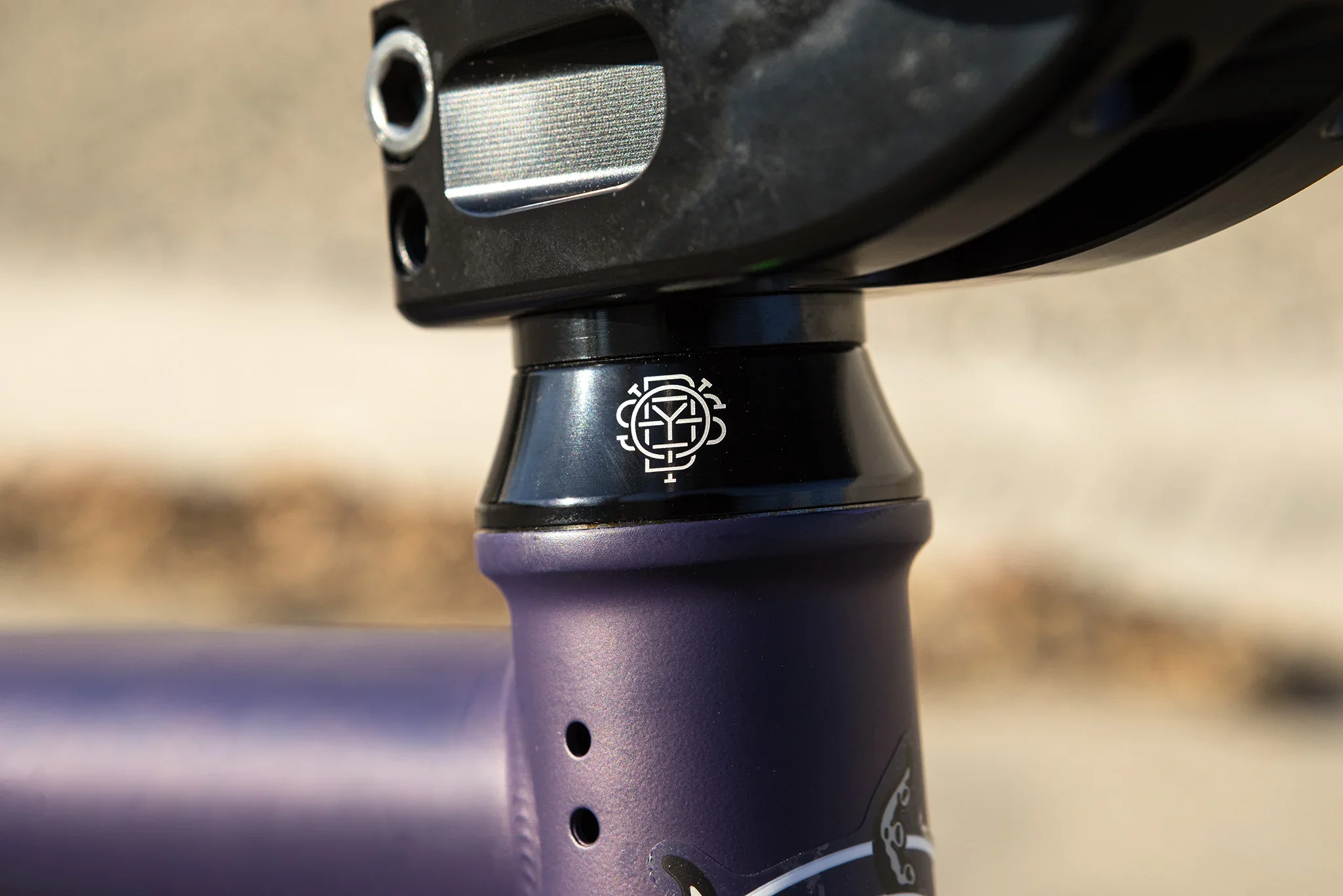 Sunday Darkwave Broc Raiford Authentic 21″ RHD Complete BMX - Matte Midnight Purple - Image 6